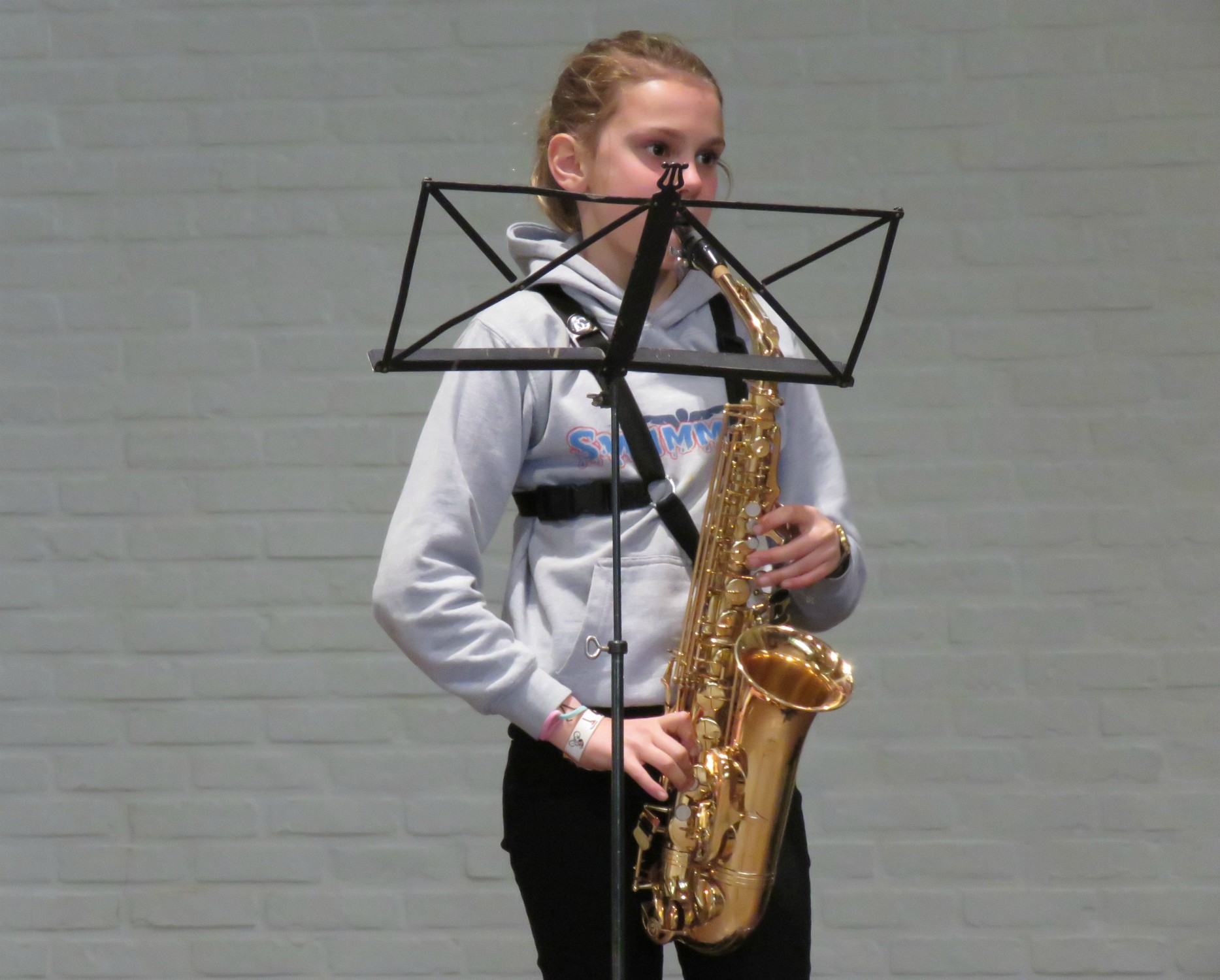 Muziek tijdens de lezingen door de vormelingen