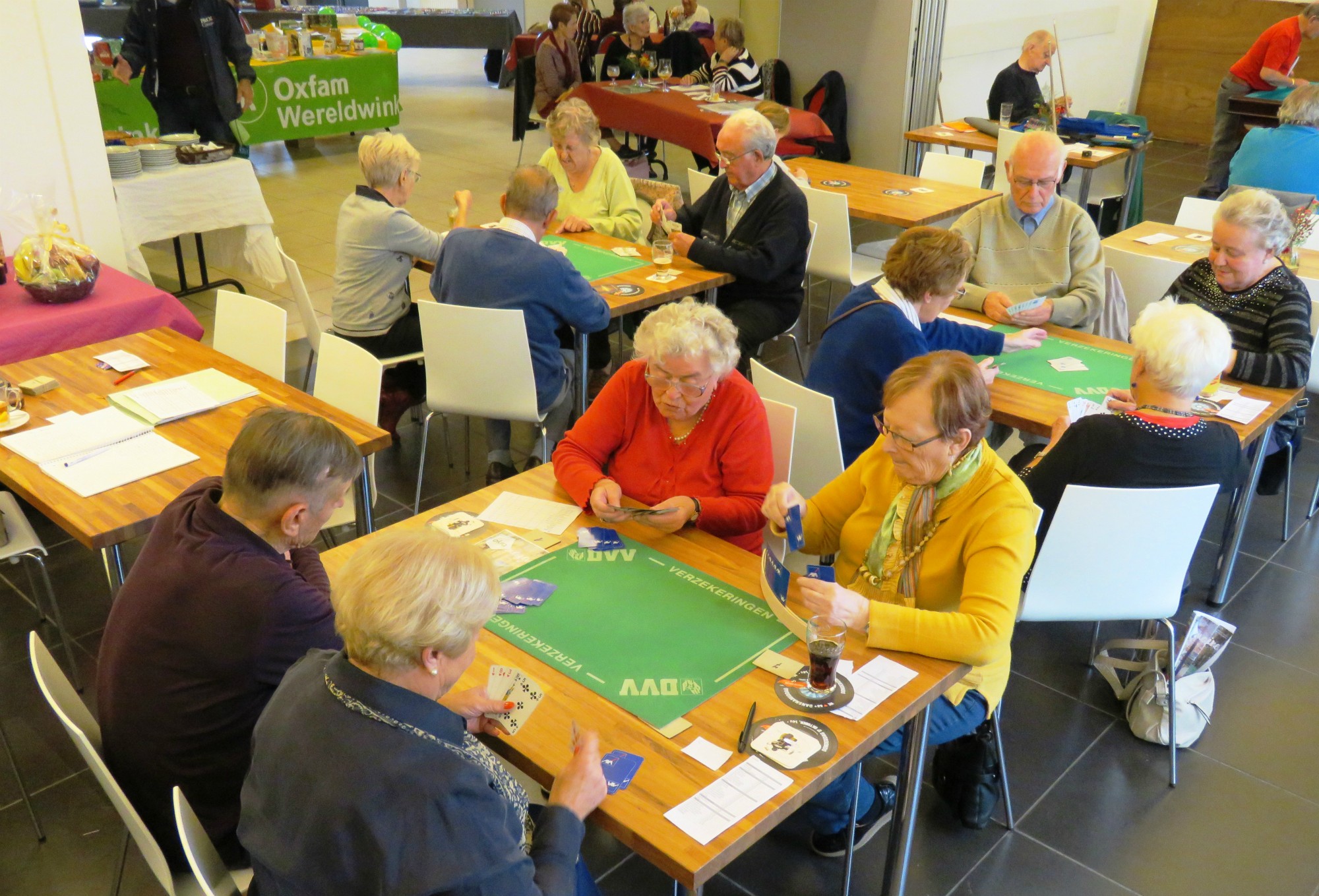 Met OKRA in zee - Prijskaarting in het café