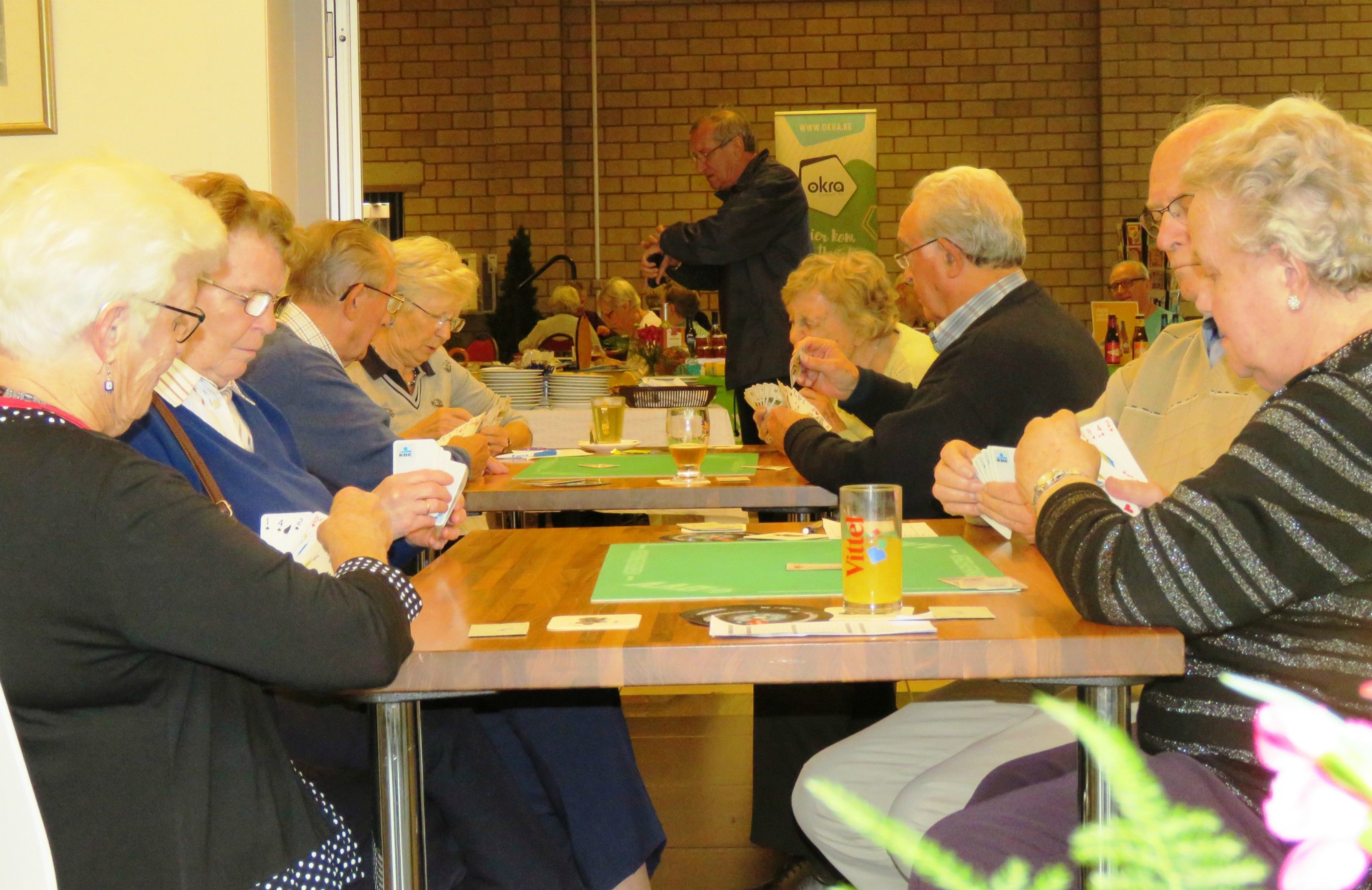 Met OKRA in zee - Prijskaarting in het café