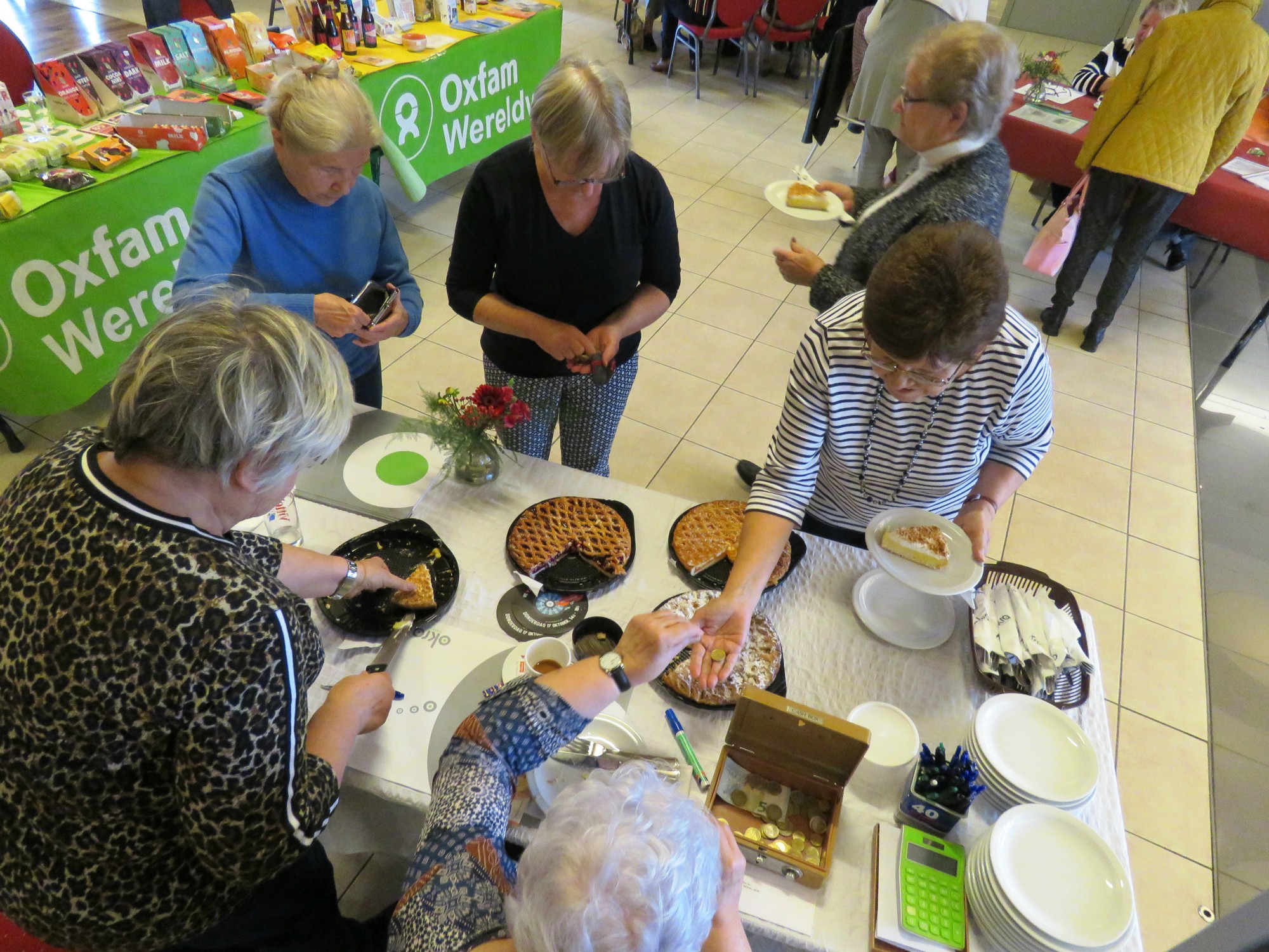 Met OKRA in zee - Lekkere taarten