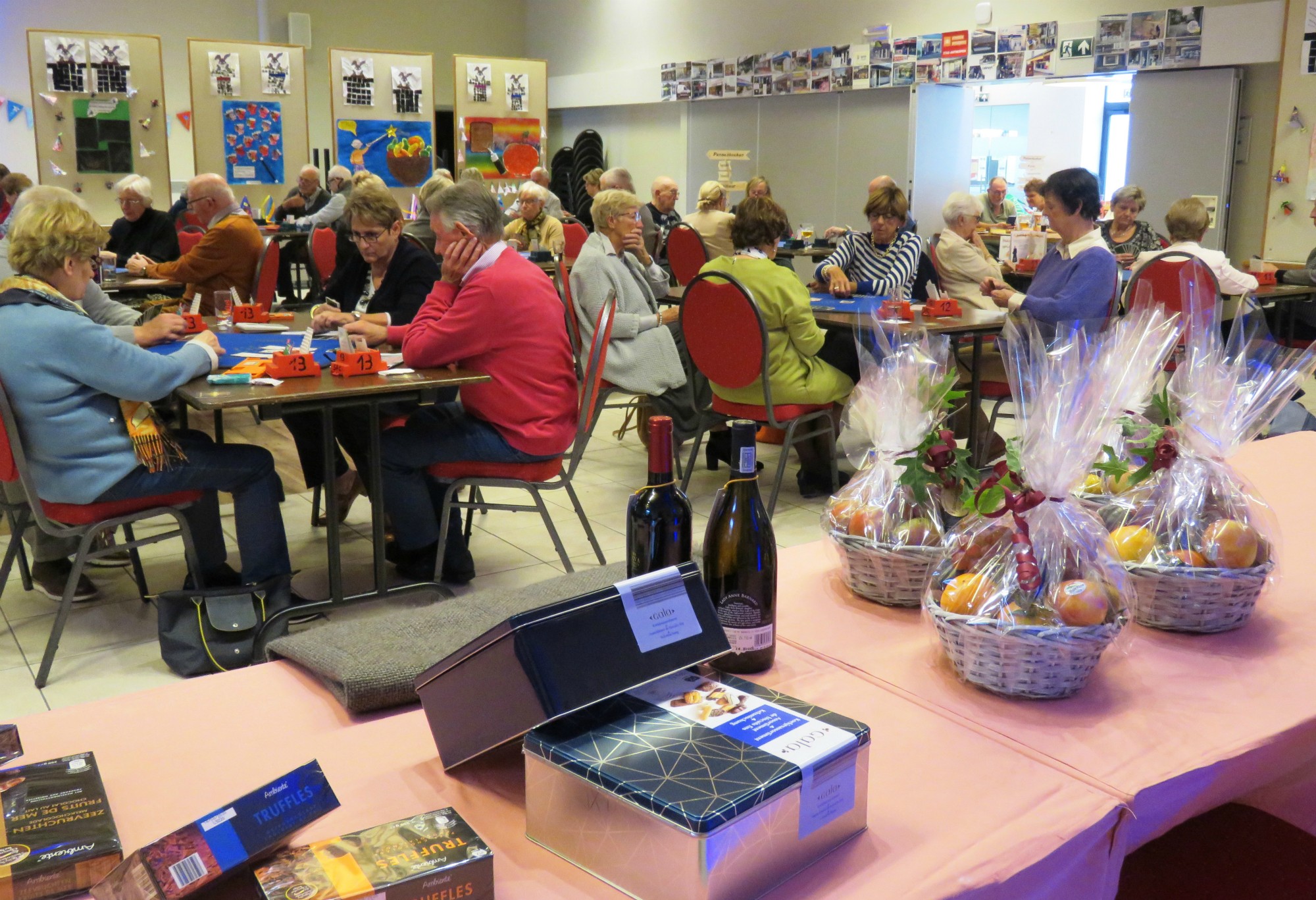 Bridgeclub SAC - De prijzen liggen klaar