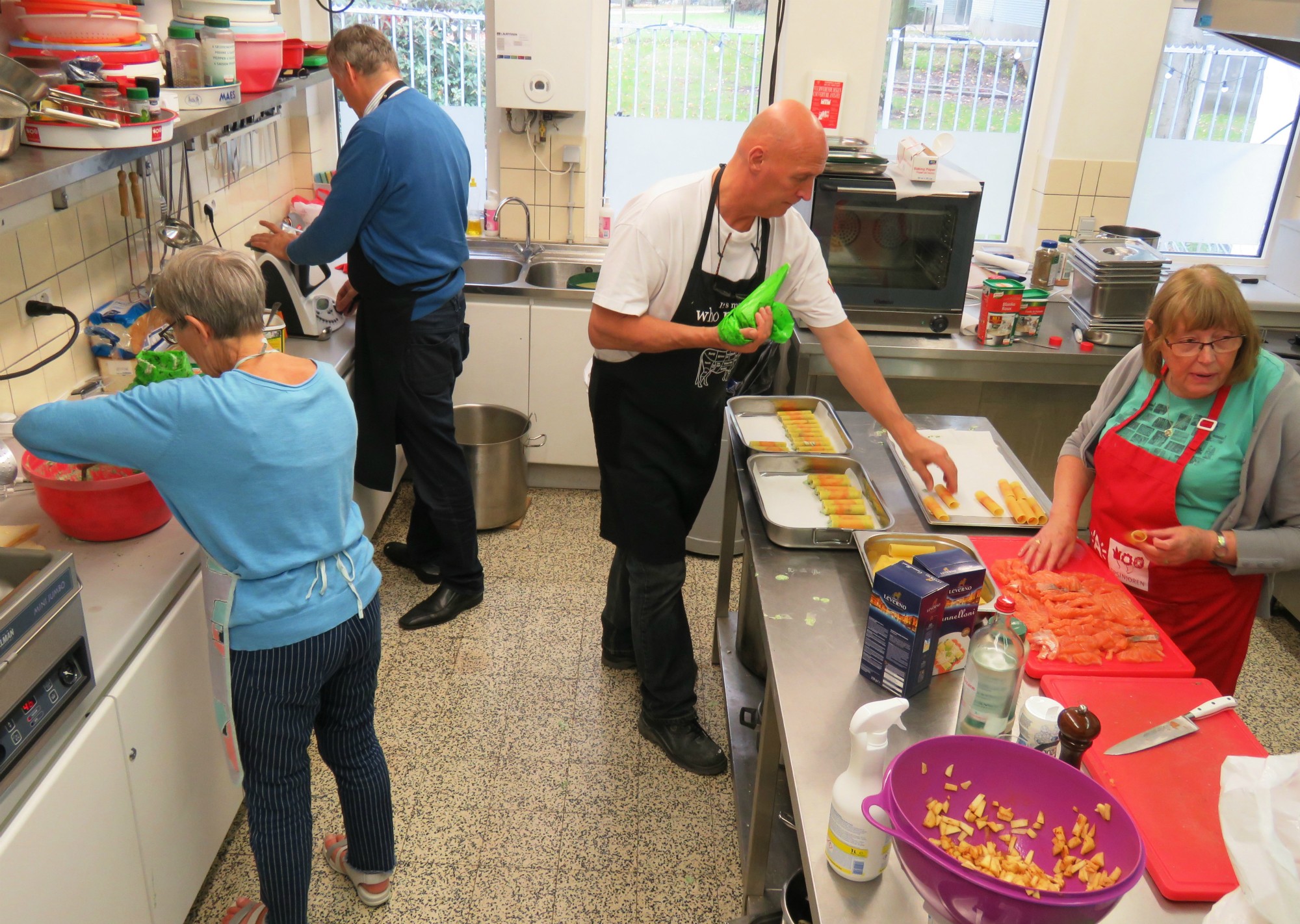 En de keuken... die gaat door