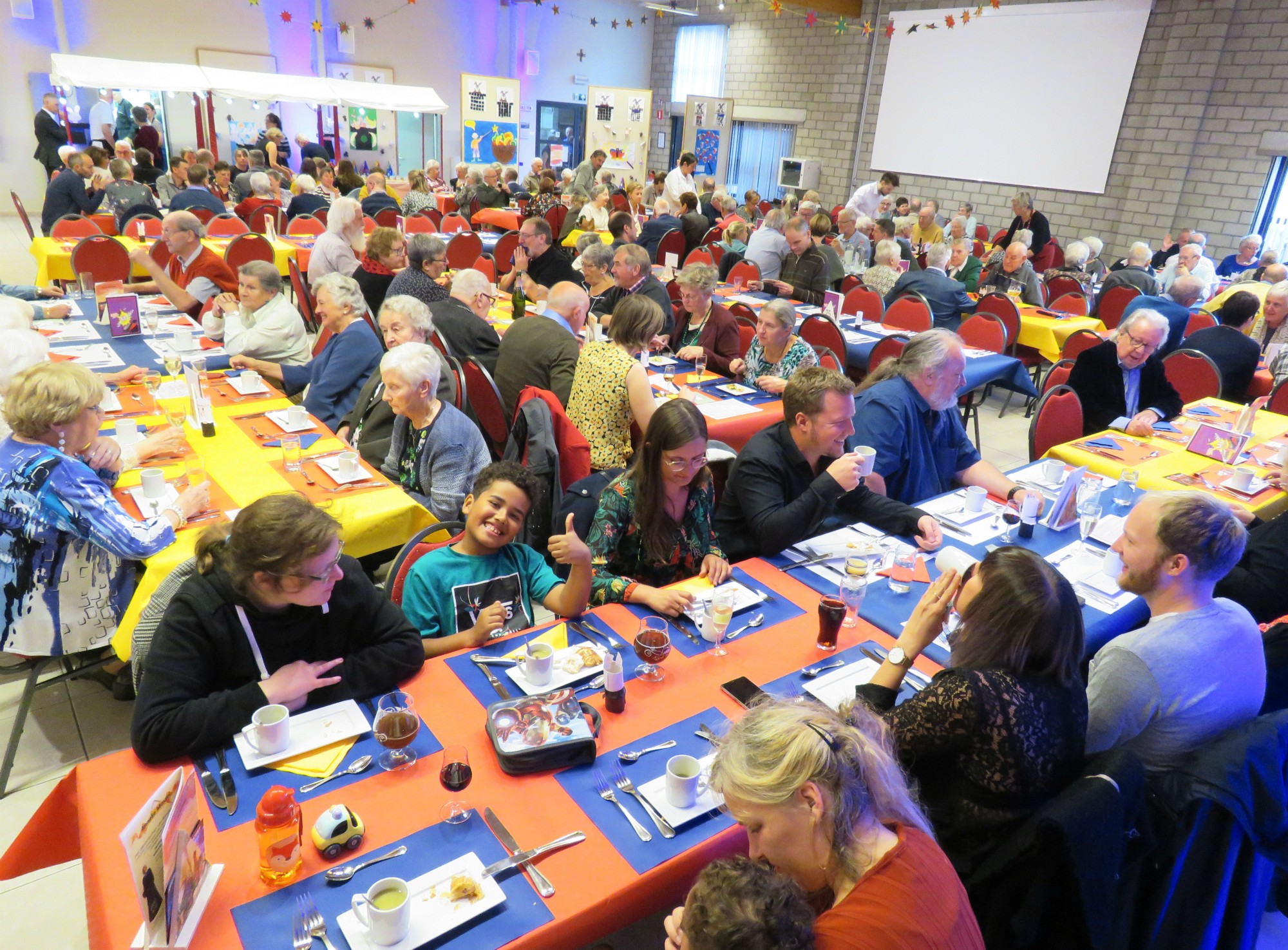 SAF Culinair - Sfeerbeeld van het diner