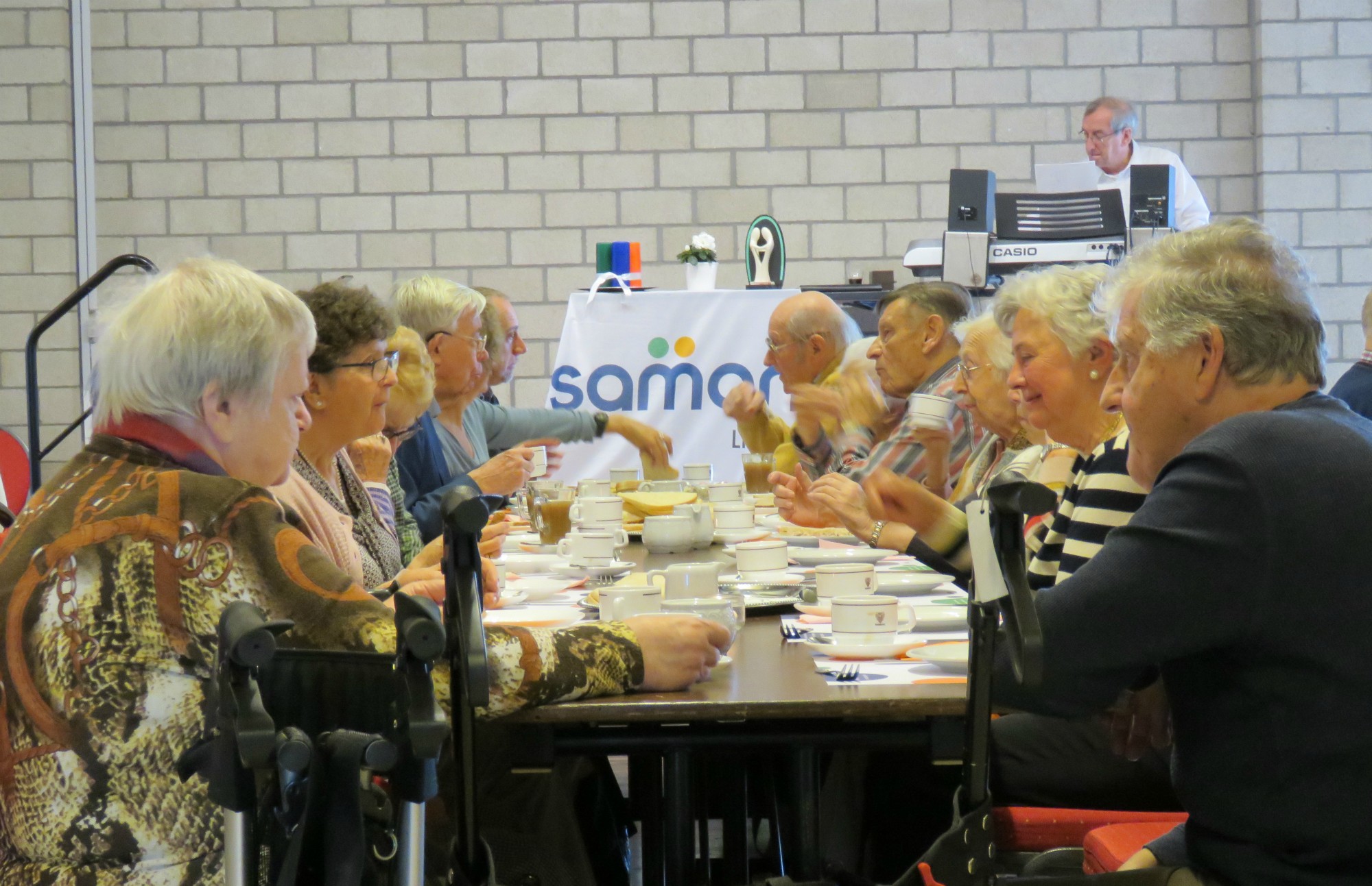 Een gezellig samenzijn met Samana in het Sint-Anneke Centrum