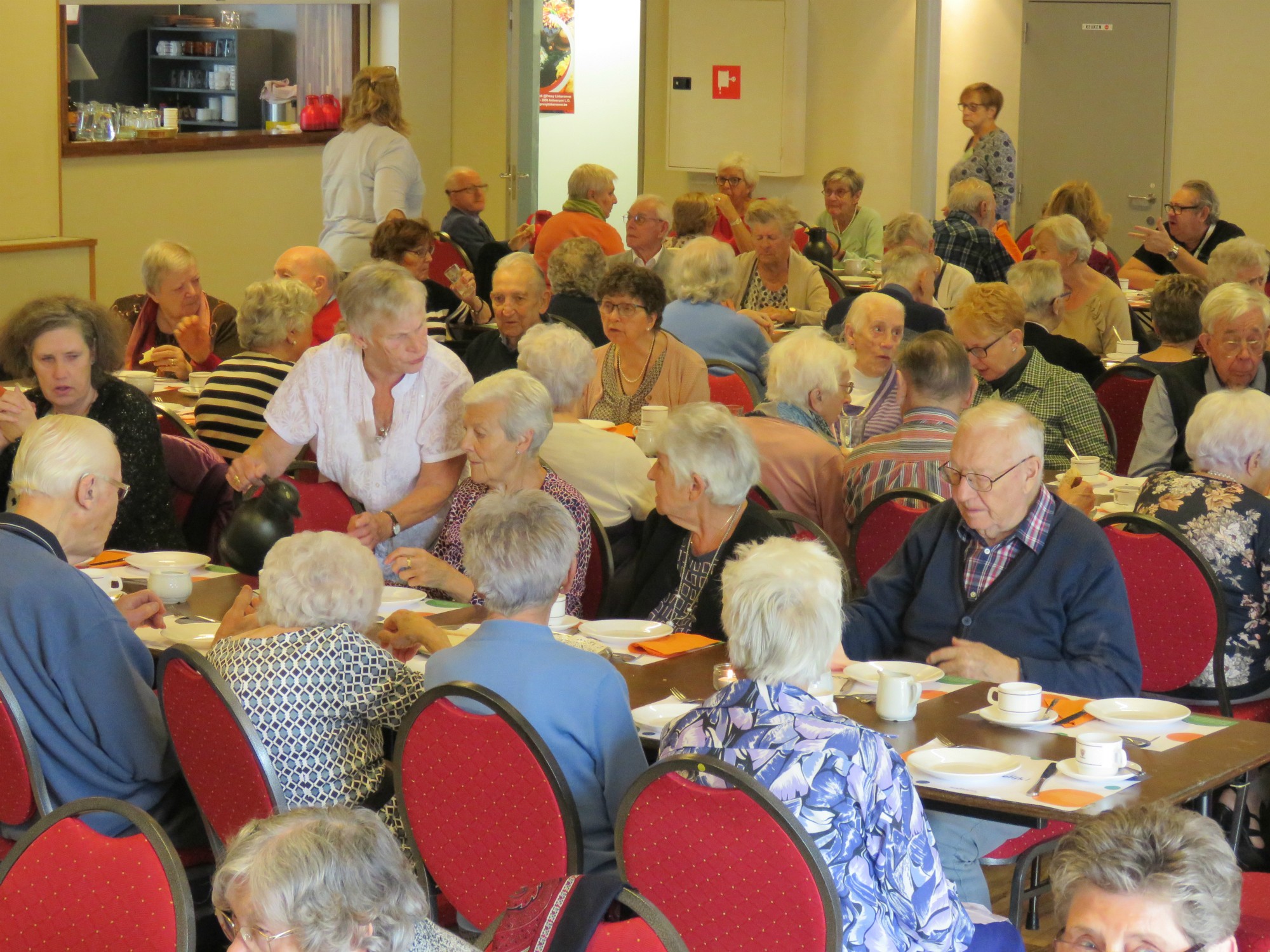 Sfeerbeeld van de geweldige namiddag