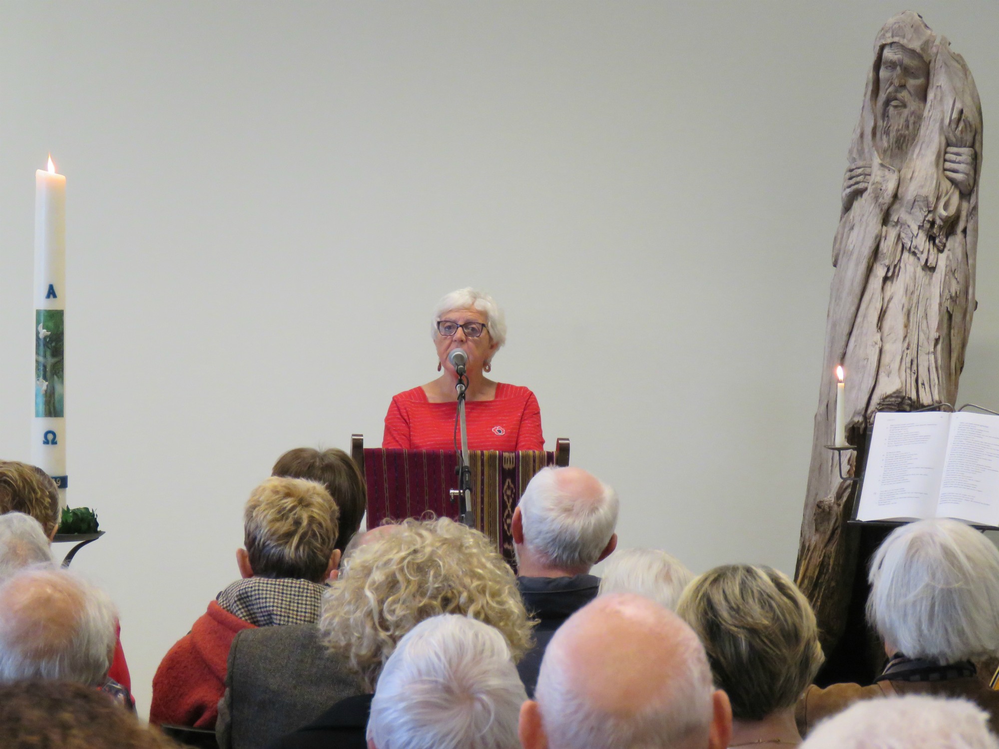 Woordja na de lezing door Marina De Graeve, voorzitter Samana Linkeroever