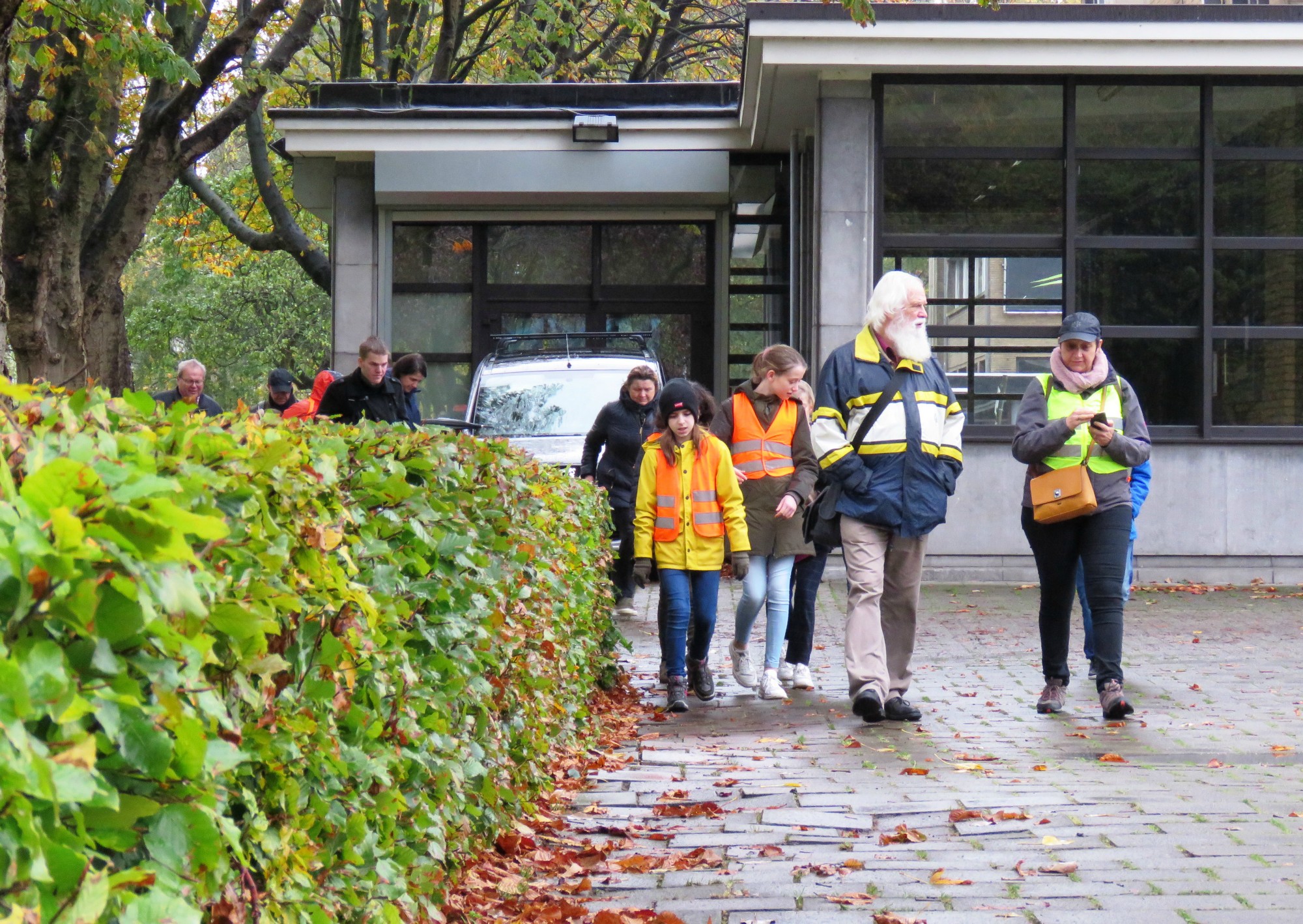 Verder op weg langs de dijk