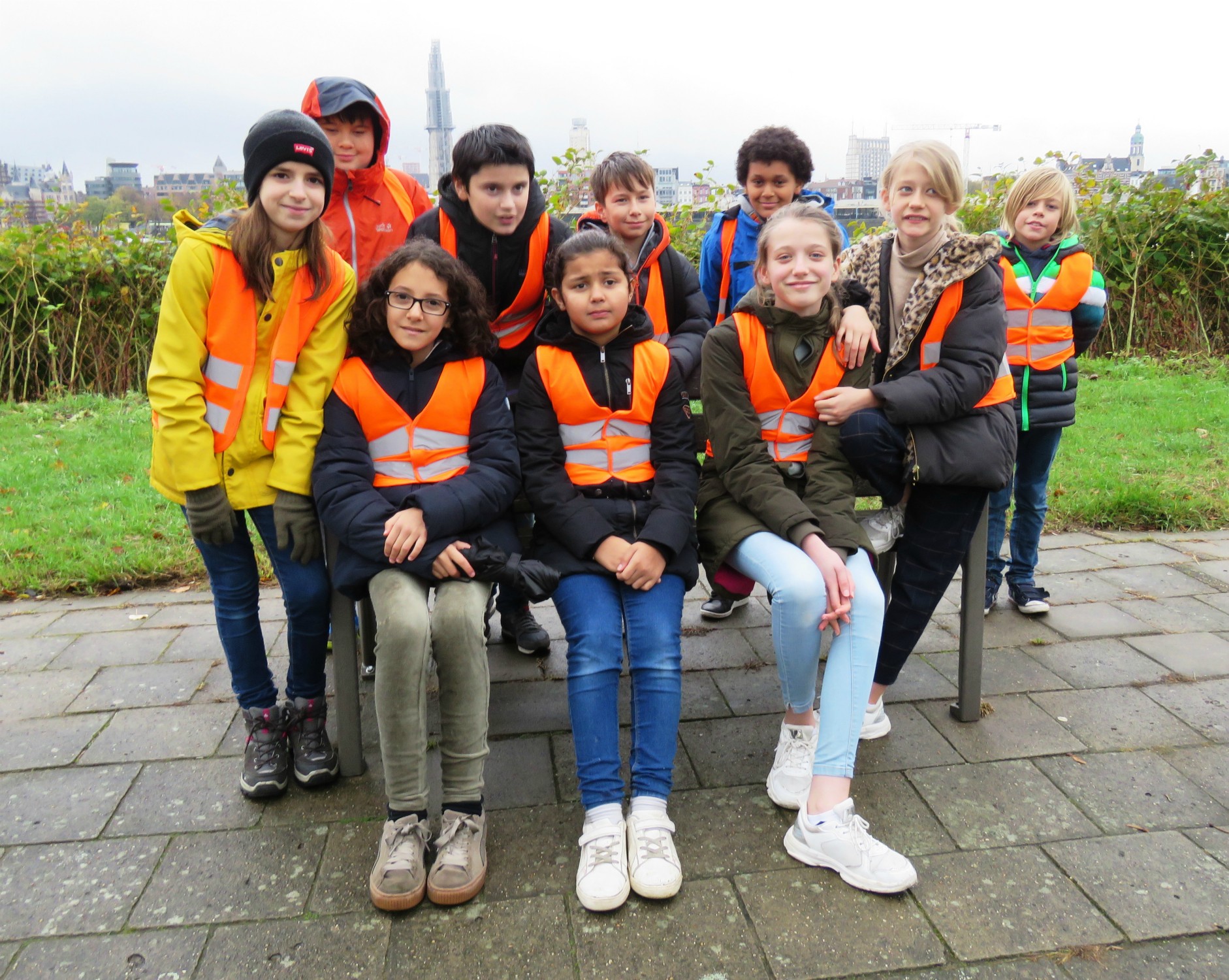 De groep vormelingen 2020