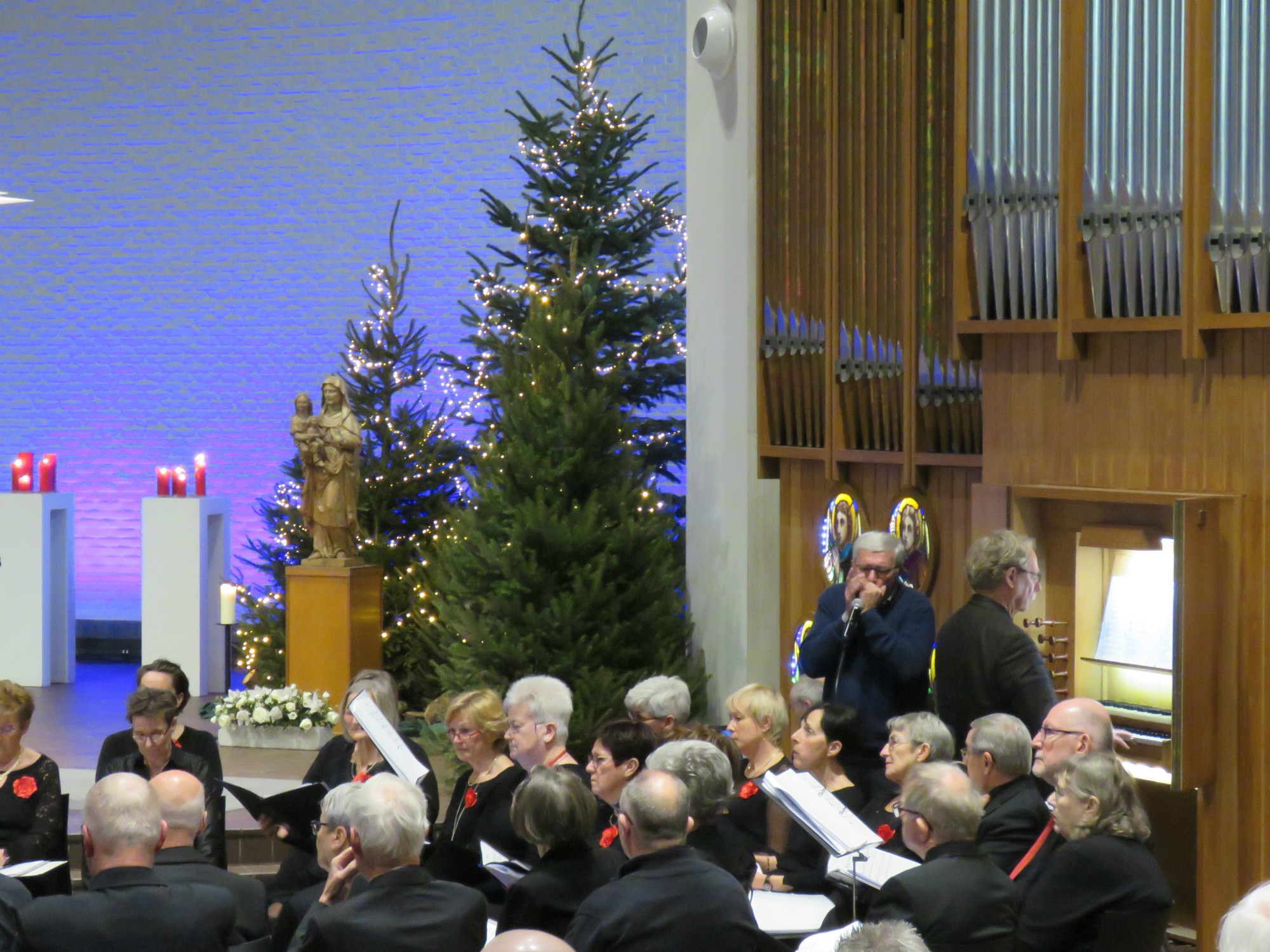 Stille Nacht met Jan Van Noten, mondharmonica en Joannes Thuy, orgel