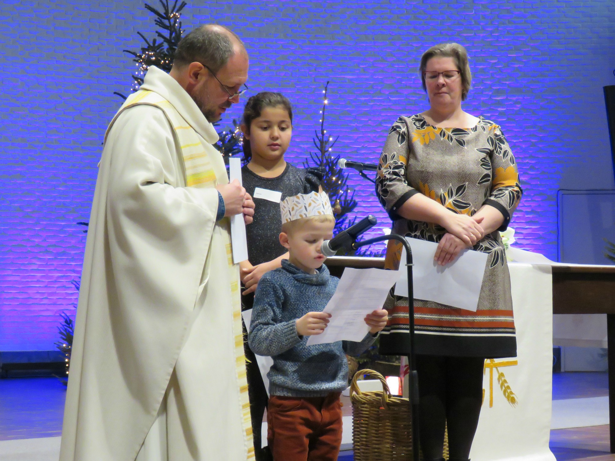 Voorbeden door een eerste communicant