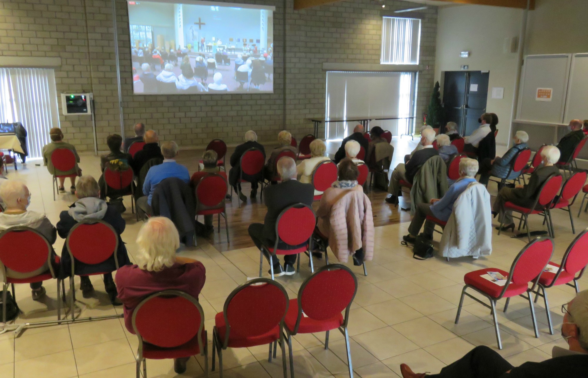 Ook in het Sint-Anneke Centrum werd de viering intens beleefd