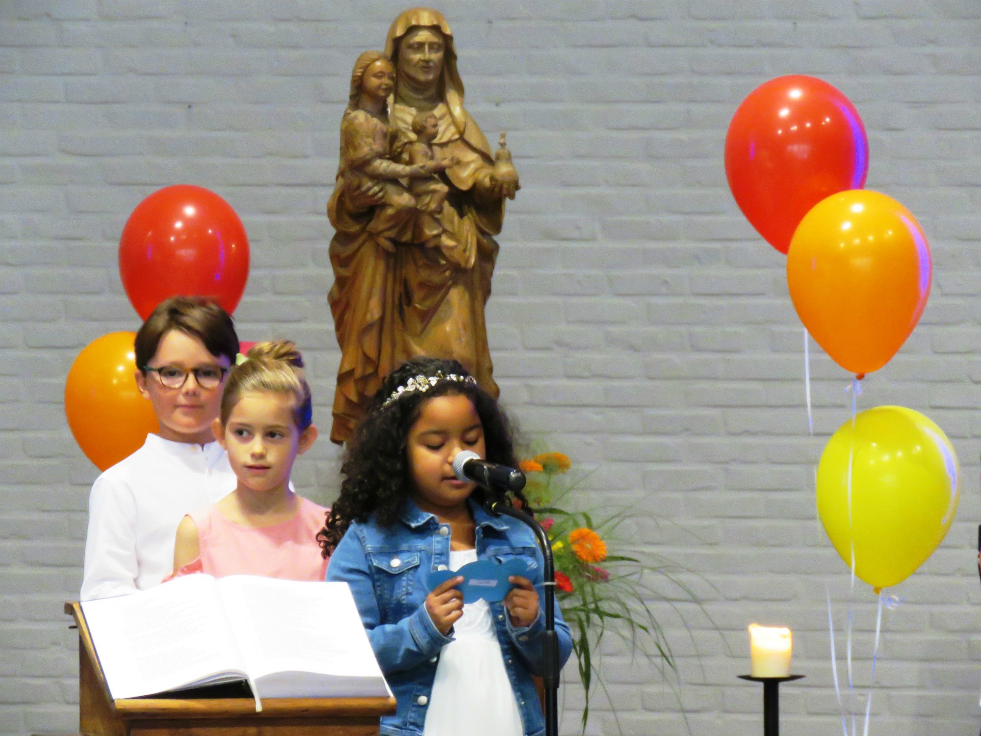 Eerste communie 2021 - Sint-Anna-ten-Drieënkerk, Antwerpen Linkeroever