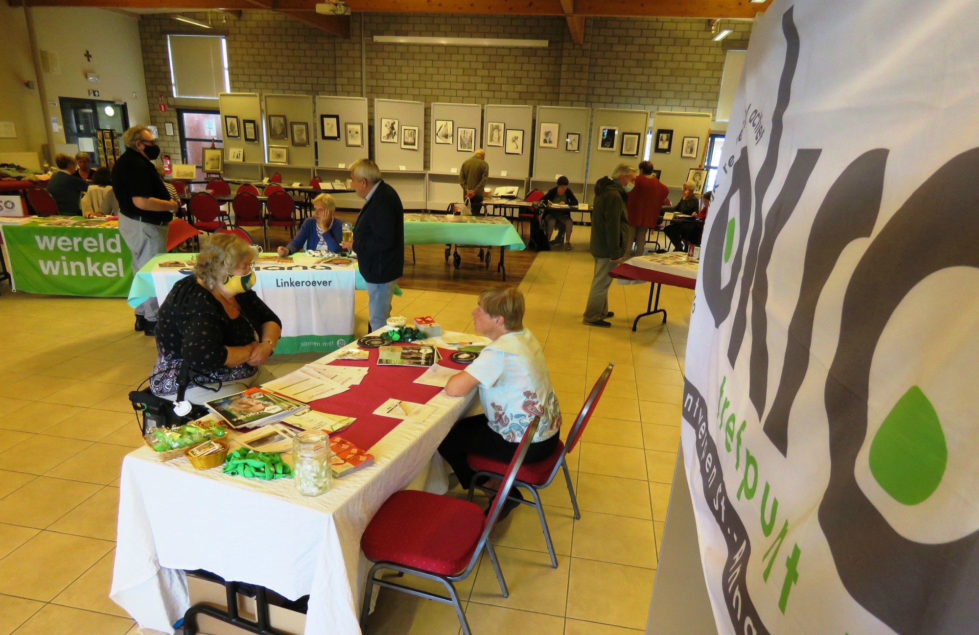 OKRA opendeur - Biljart, Rummikub, Kaarting, Tentoonstelling, Tombola