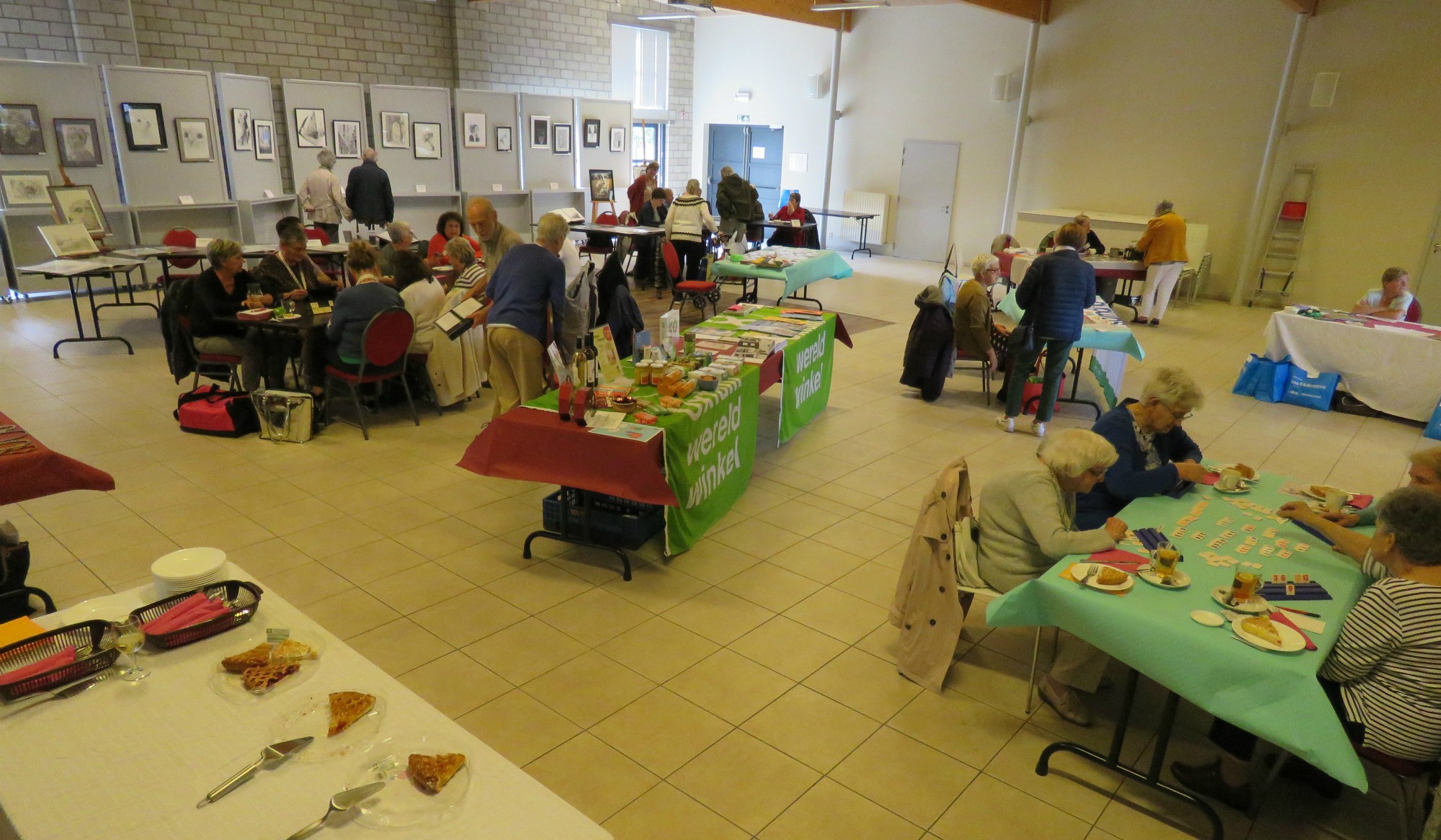 OKRA opendeur - Biljart, Rummikub, Kaarting, Tentoonstelling, Tombola