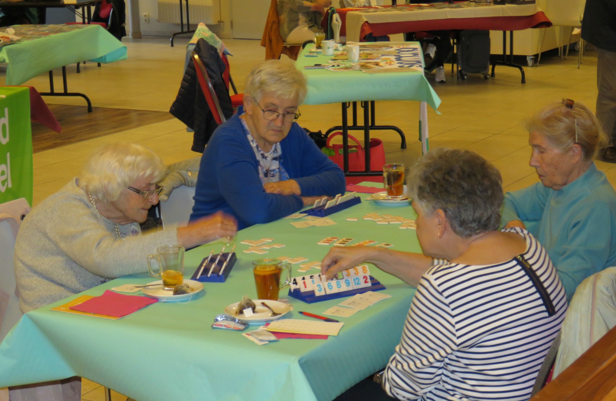 OKRA opendeur - Biljart, Rummikub, Kaarting, Tentoonstelling, Tombola