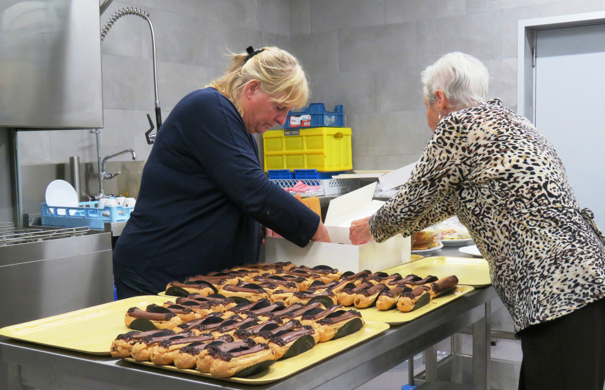 Het nagerechtje ligt al klaar in de keuken