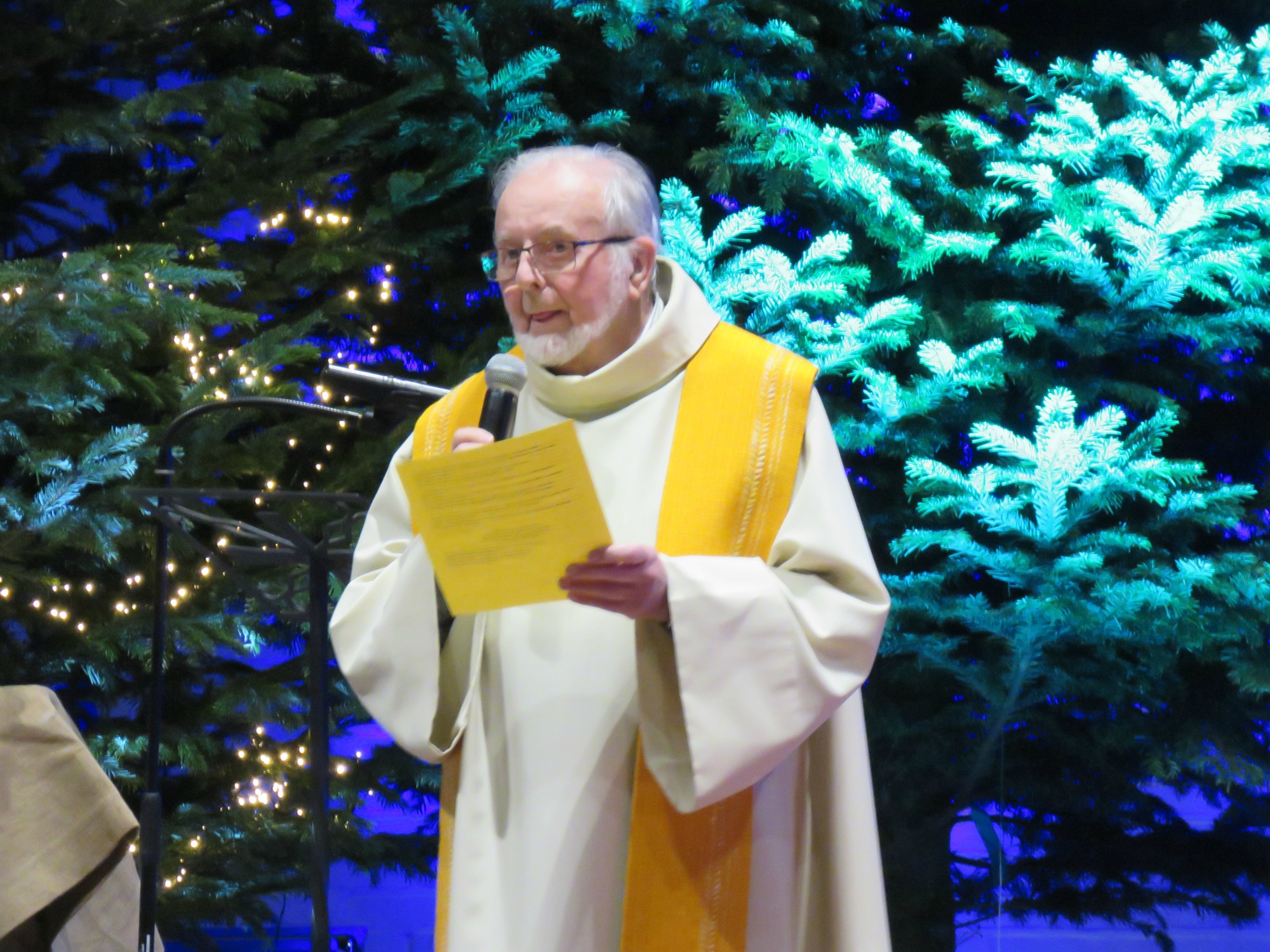 Woordje na het evangelie door priester Paul Scheelen