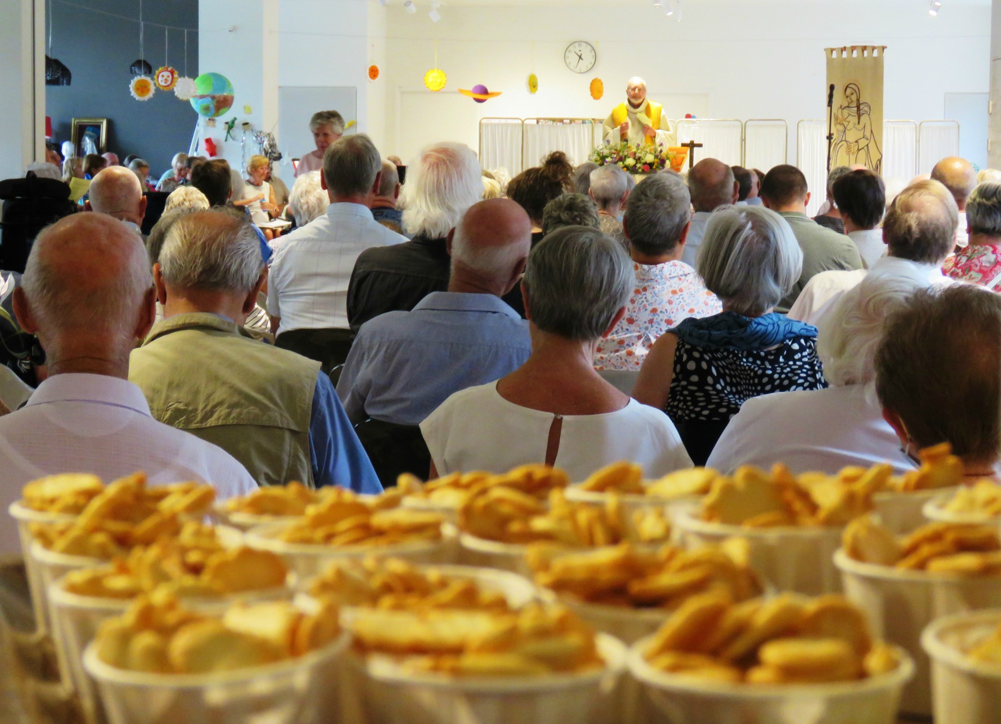 Openluchtviering - Moederdag - WZC Hof ter Schelde - Voorganger Paul Scheelen