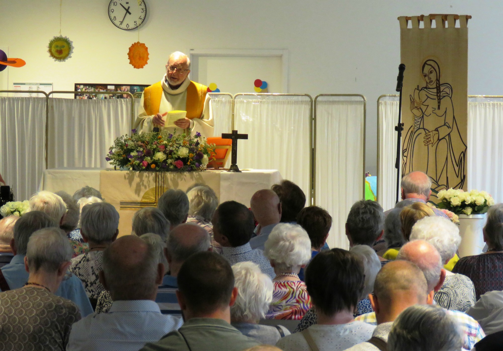 Openluchtviering - Moederdag - WZC Hof ter Schelde - Voorganger Paul Scheelen