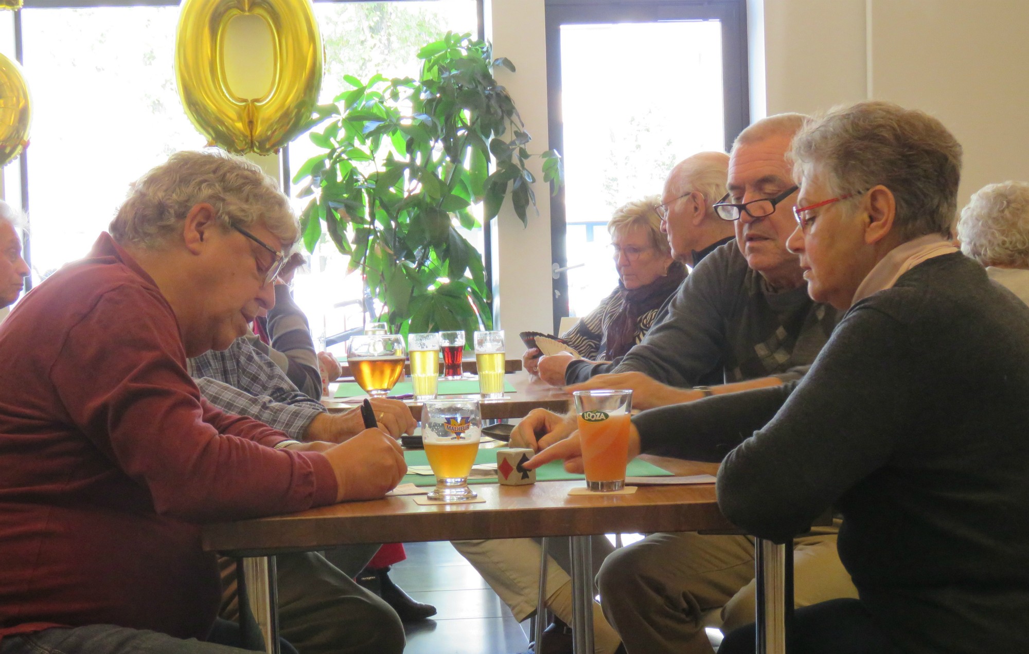 50 Jaar SAF | Kaarting op vrijdag in het café