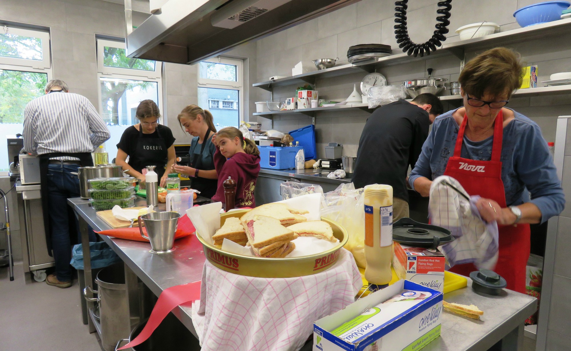 SAF 50 jaar | Zaterdag 1 oktober 2022 | In de keuken wordt er hard gewerkt