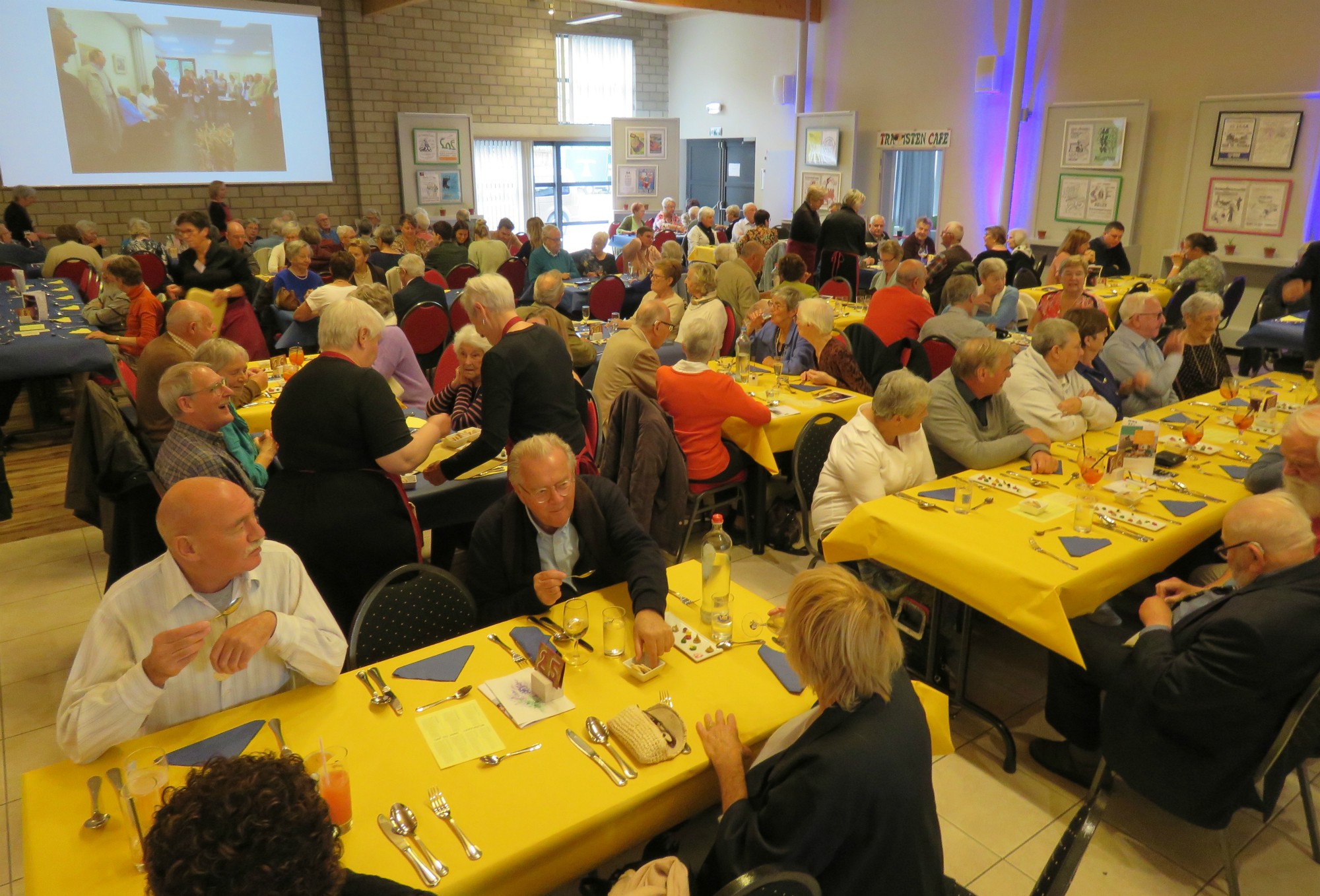 50 Jaar SAF | Sfeerbeeld van het uitmuntende middagdiner