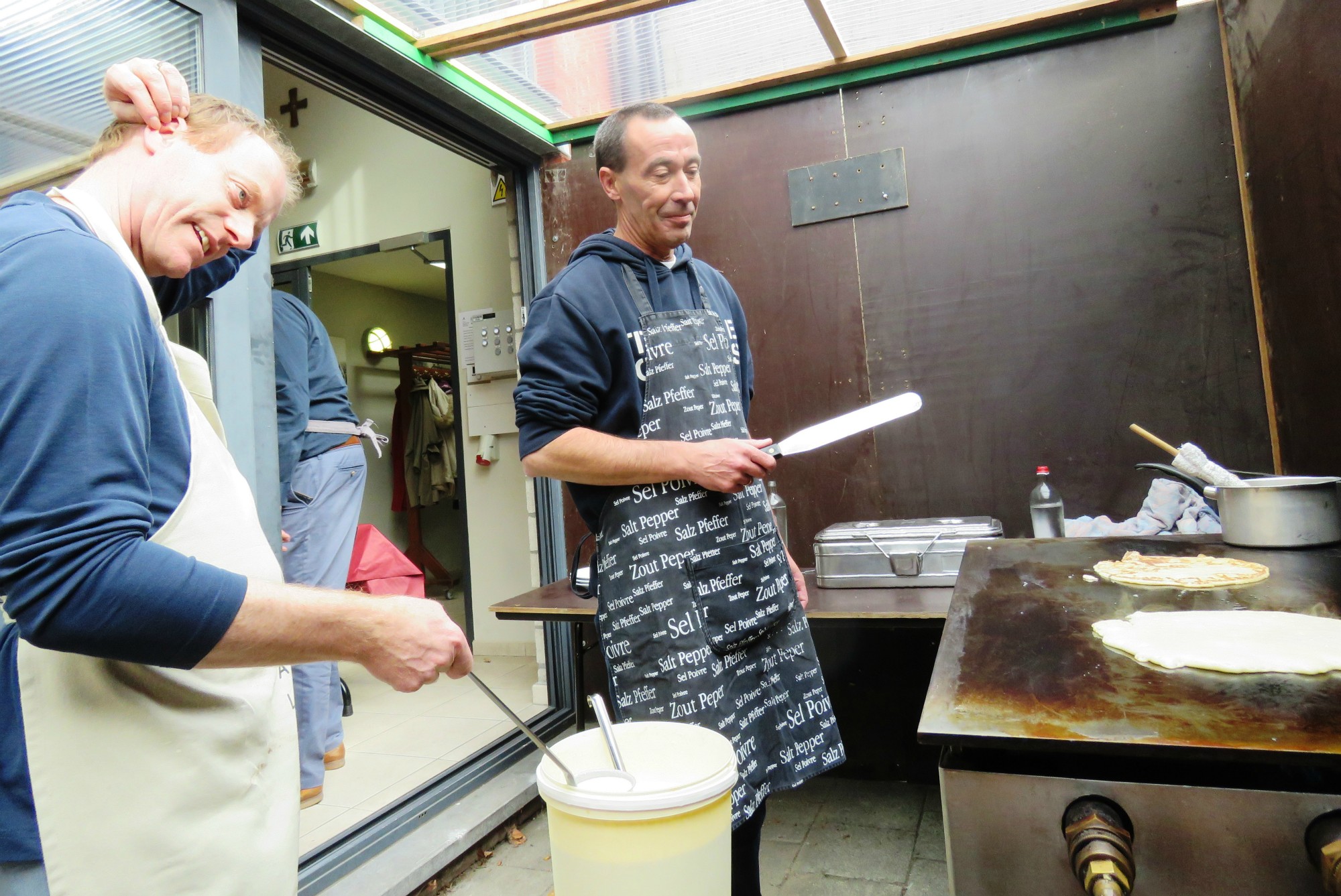 50 Jaar SAF | Hele lekkere pannenkoeken in het pannenkoekenkraam