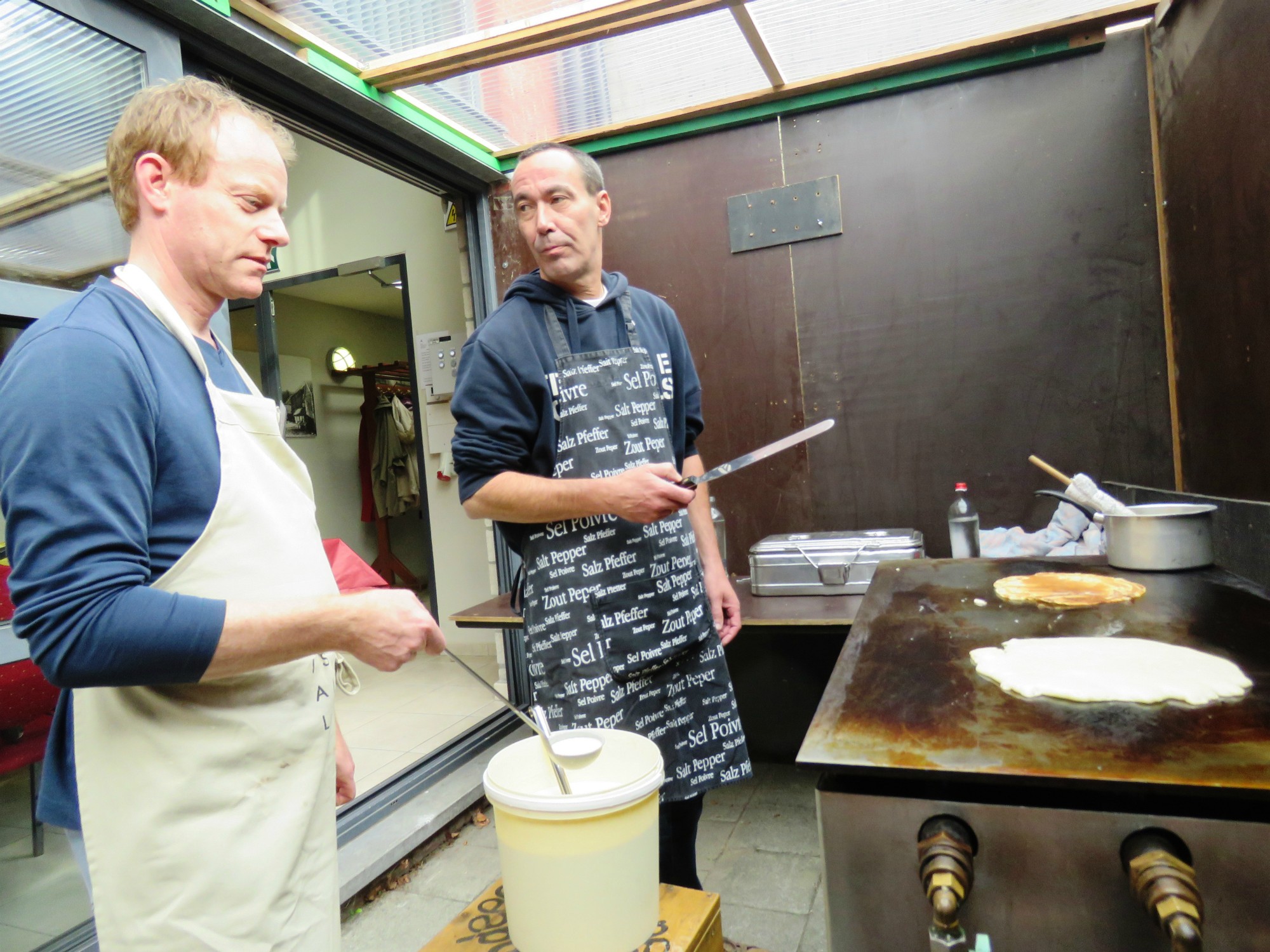 50 Jaar SAF | Hele lekkere pannenkoeken in het pannenkoekenkraam