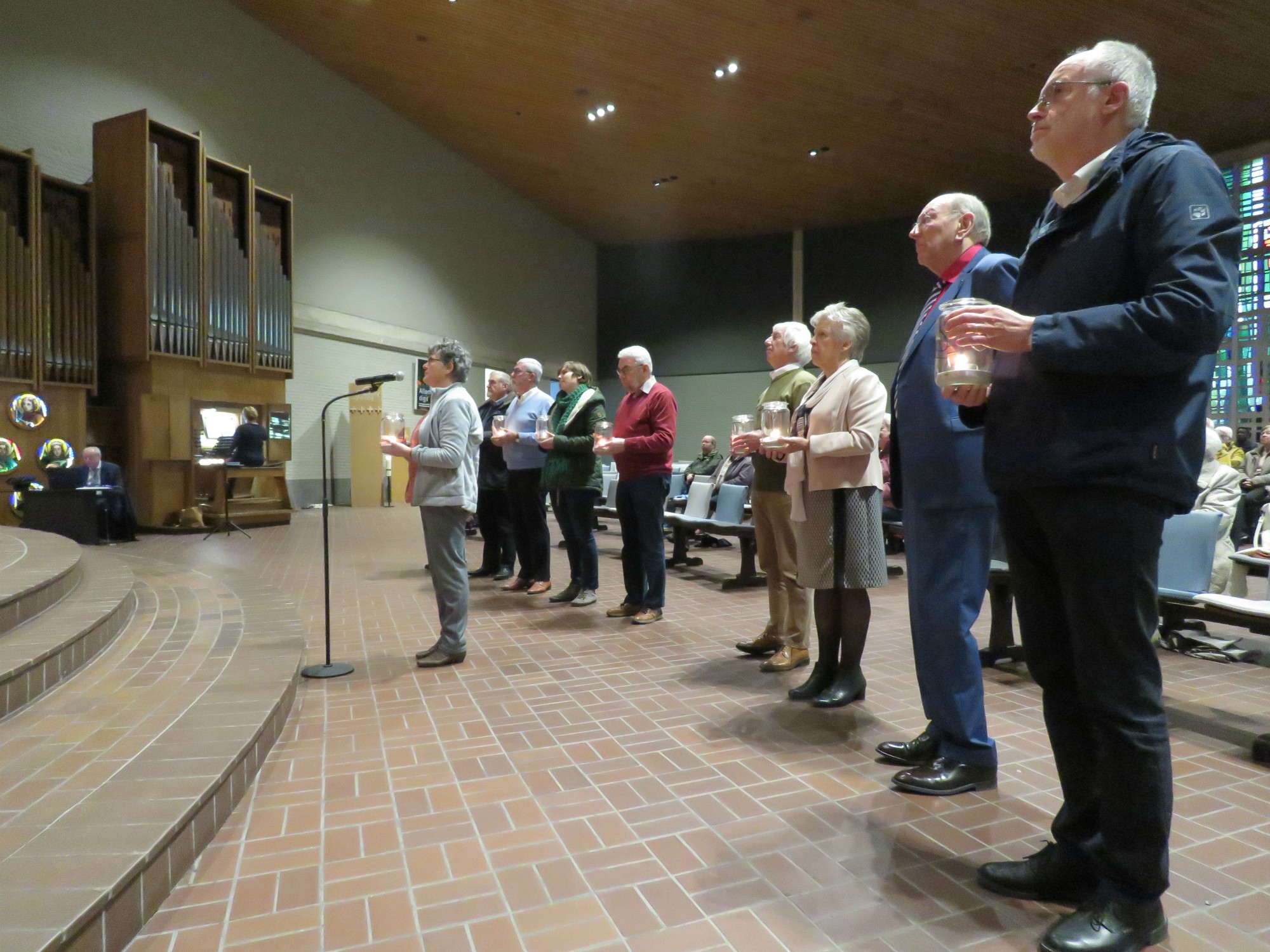 Uitspreken van het engagement van de platformen, contacteam en kerkgemeenschap