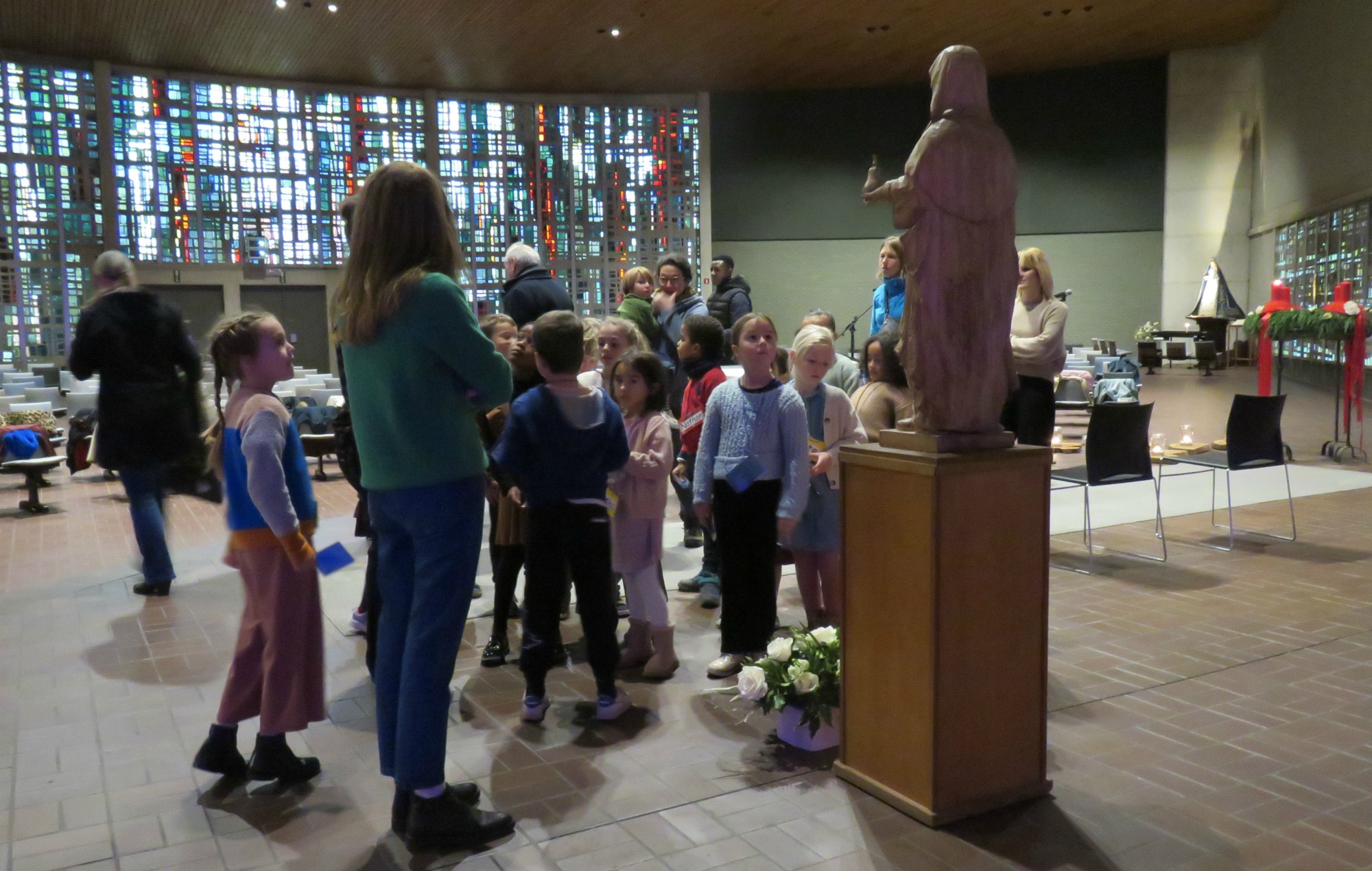 De Heilige Anna is de bomma van Jezus en de moeder van Maria