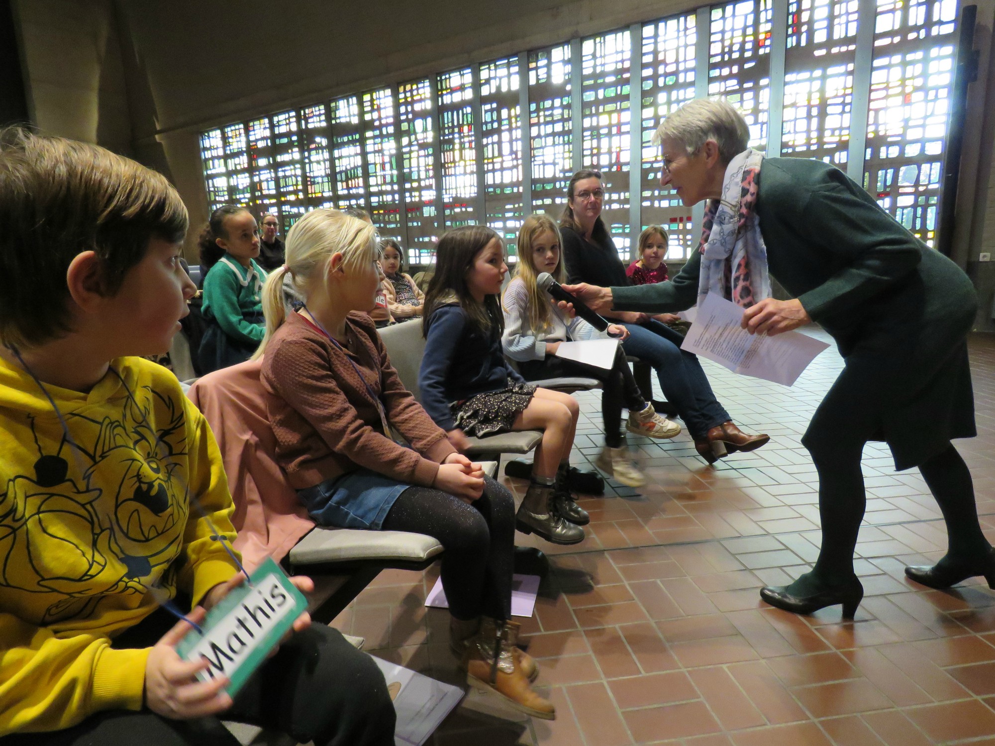 Woordje na de lezing door voorganger Hilda Sas