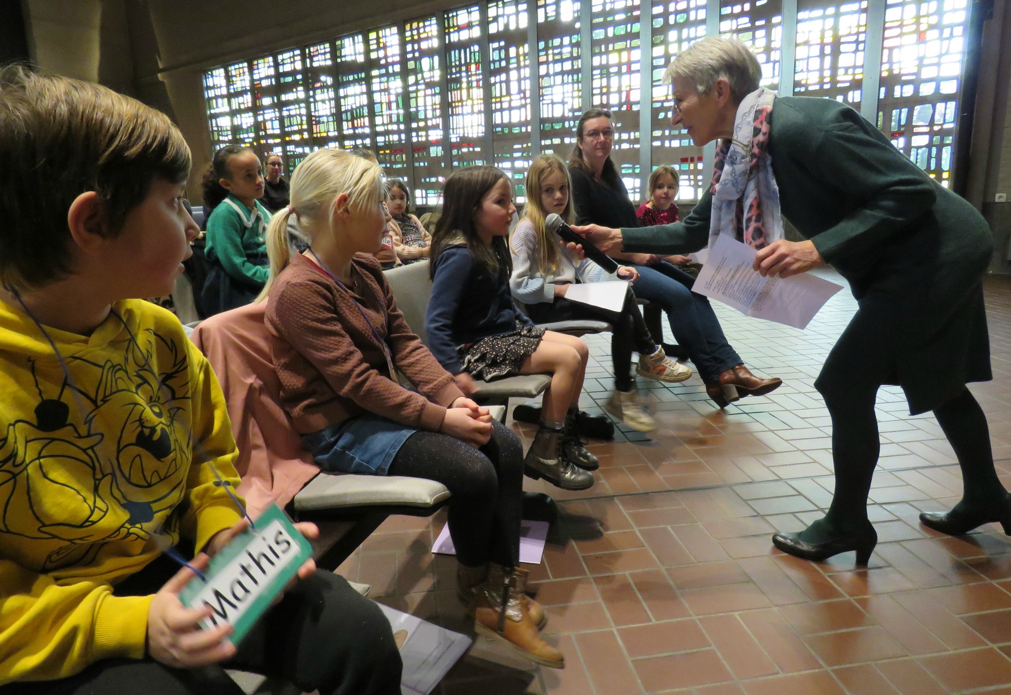 Woordje na de lezing door voorganger Hilda Sas