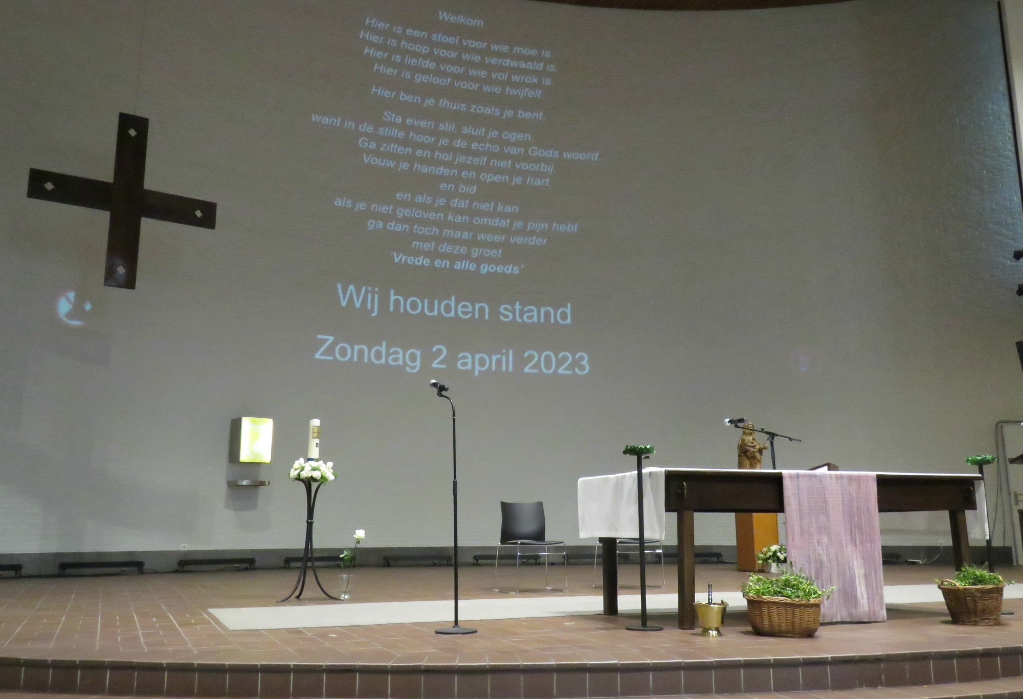 Catechesemoment 6 | Vormelingen 2023 | Wegwijzerviering | Palmzondag | Sint-Anna-ten-Drieënparochie, Antwerpen Linkeroever