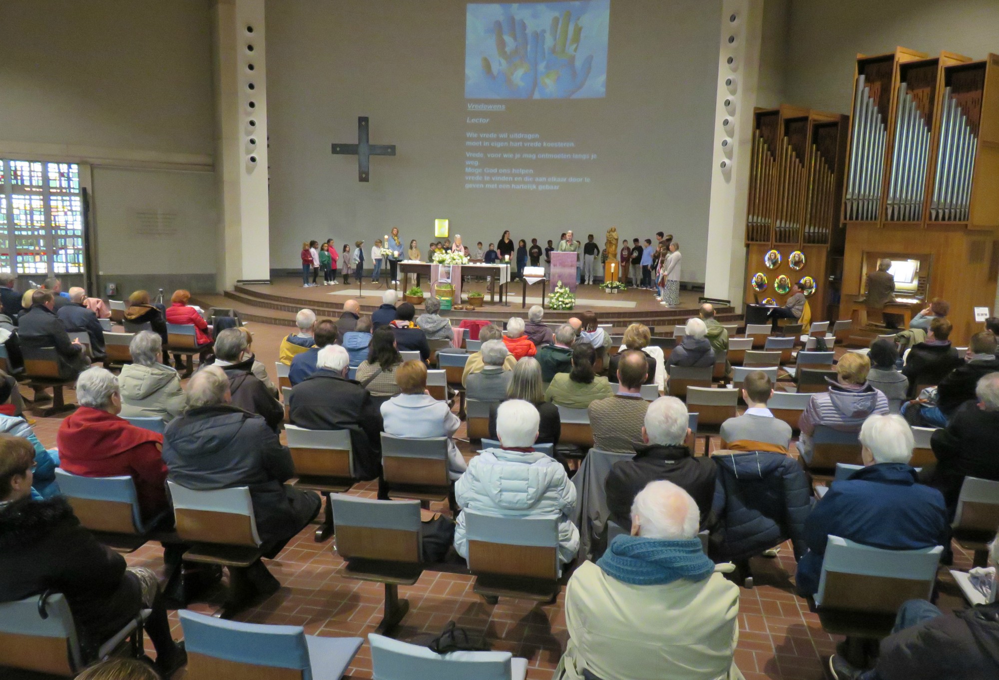 Catechesemoment 6 | Vormelingen 2023 | Wegwijzerviering | Palmzondag | Sint-Anna-ten-Drieënparochie, Antwerpen Linkeroever