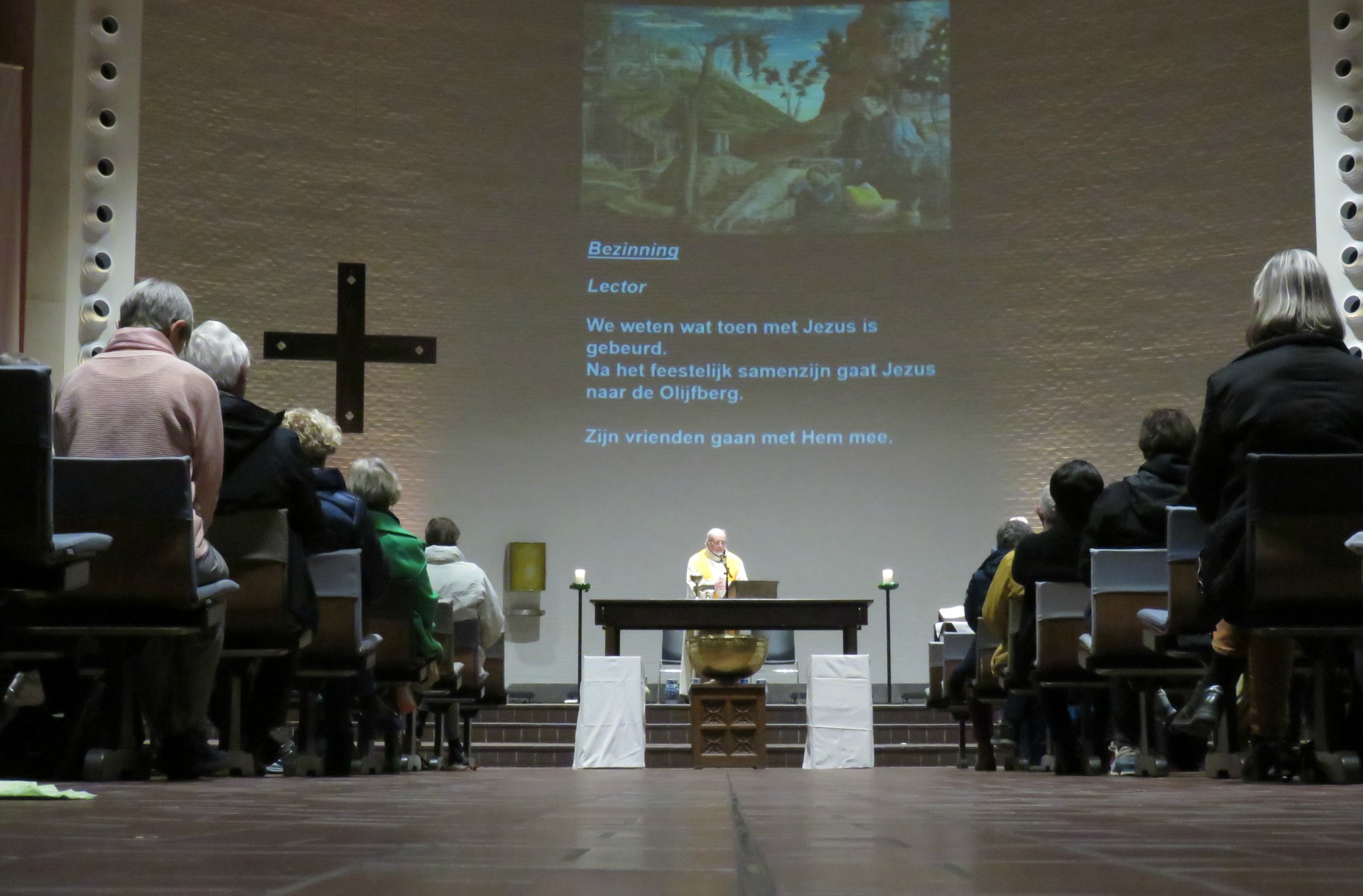 Witte Donderdag | Voetwassing | Sint-Annakoor o.l.v. Myriam Baert, Joannes Thuy, orgel |  Sint-Anna-ten-Drieënkerk, Antwerpen Linkeroever