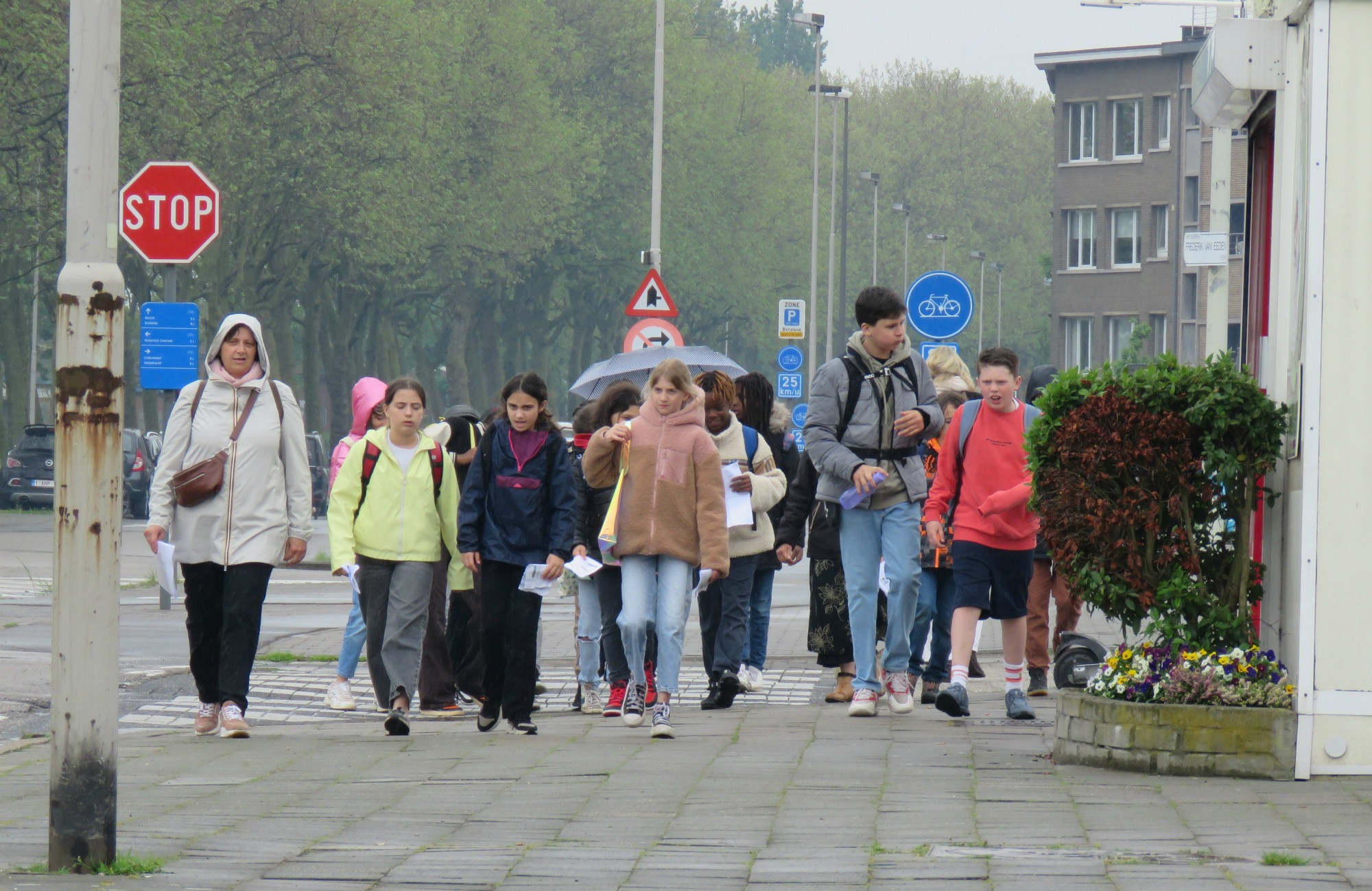 Vormelingen 2023 - Afsluitdag met zoektocht - Voetgangerstunnel, of de verbinding met de stad