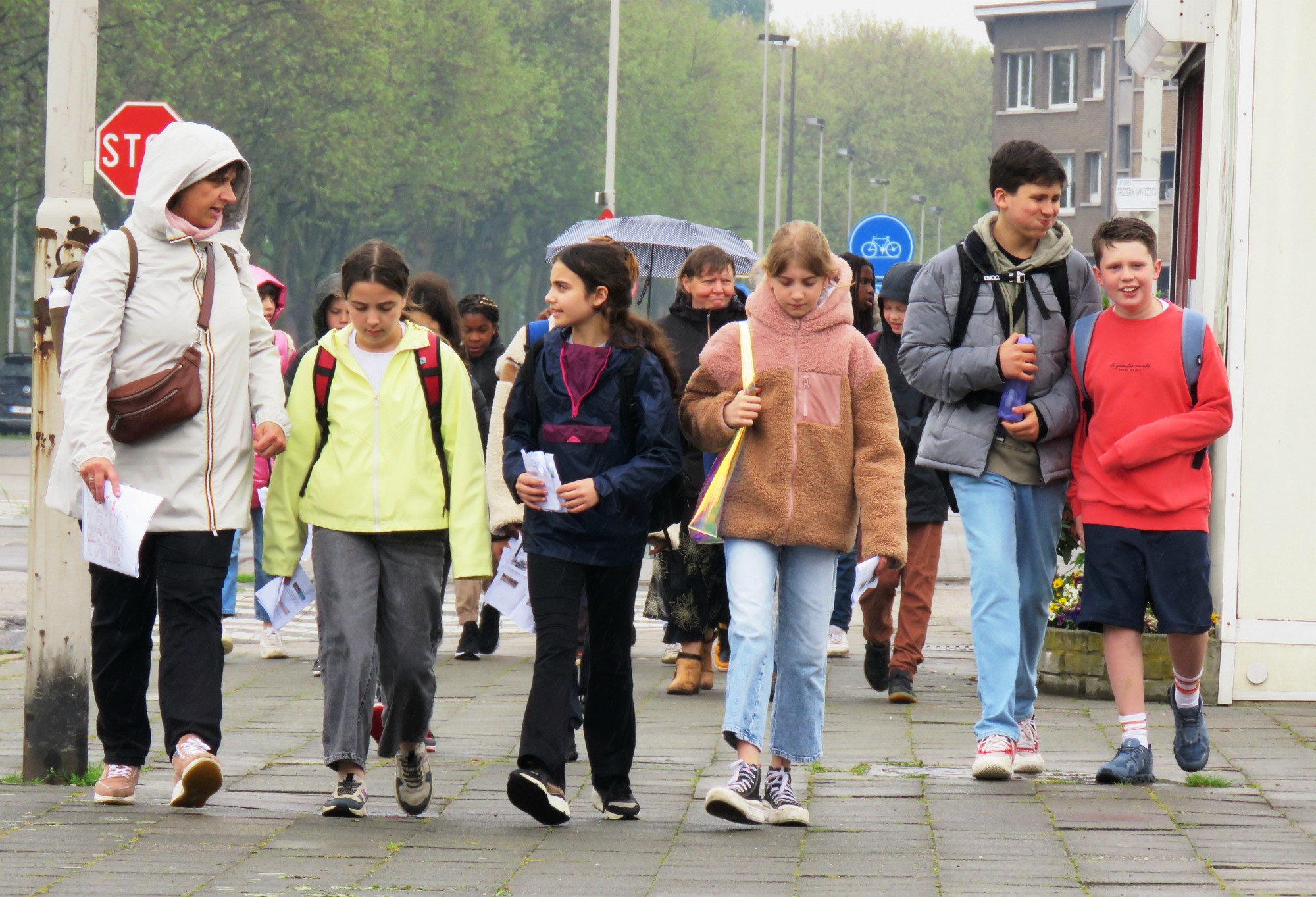 Vormelingen 2023 - Afsluitdag met zoektocht - Voetgangerstunnel, of de verbinding met de stad