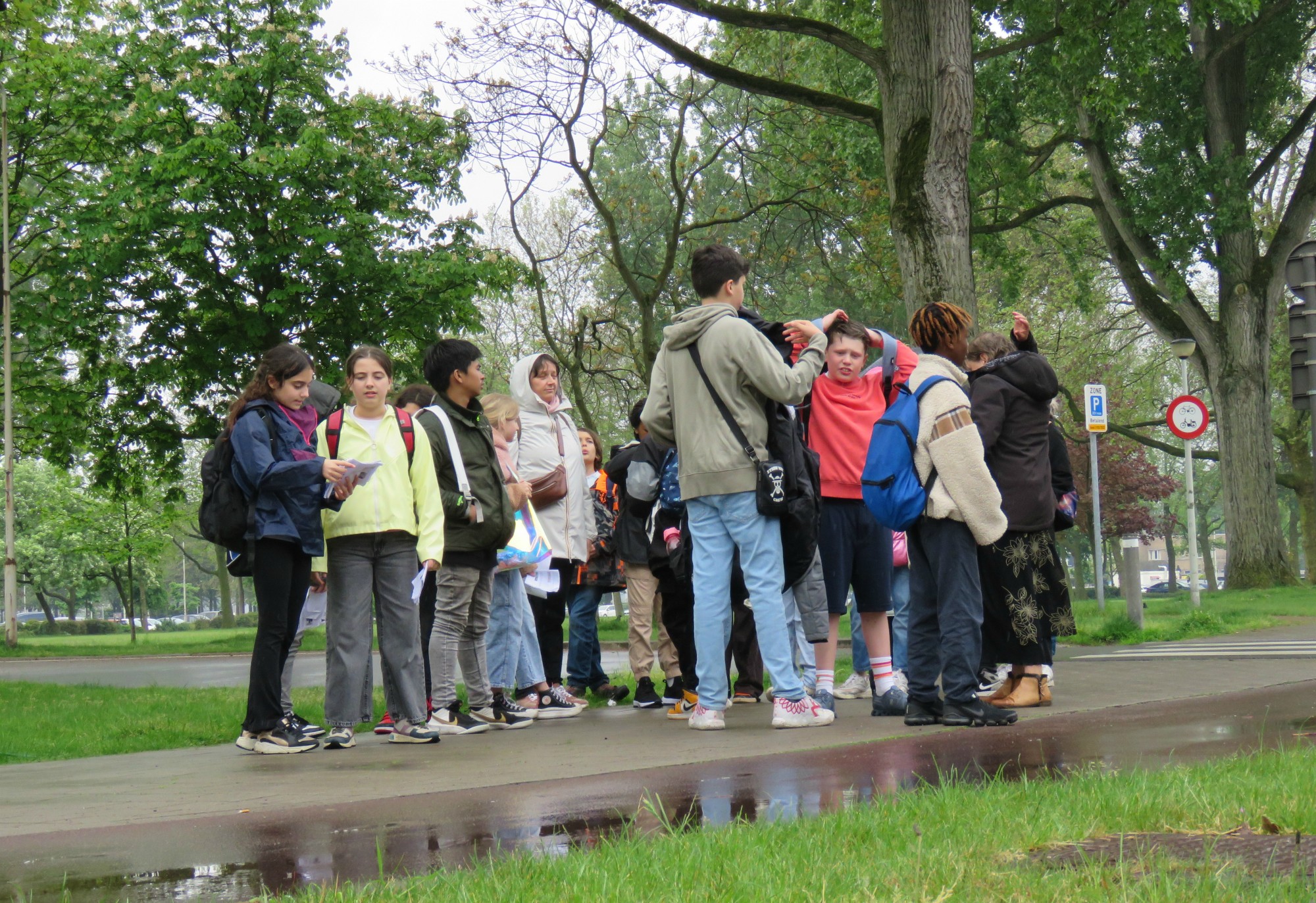 Vormelingen 2023 - Afsluitdag met zoektocht (in de regen)