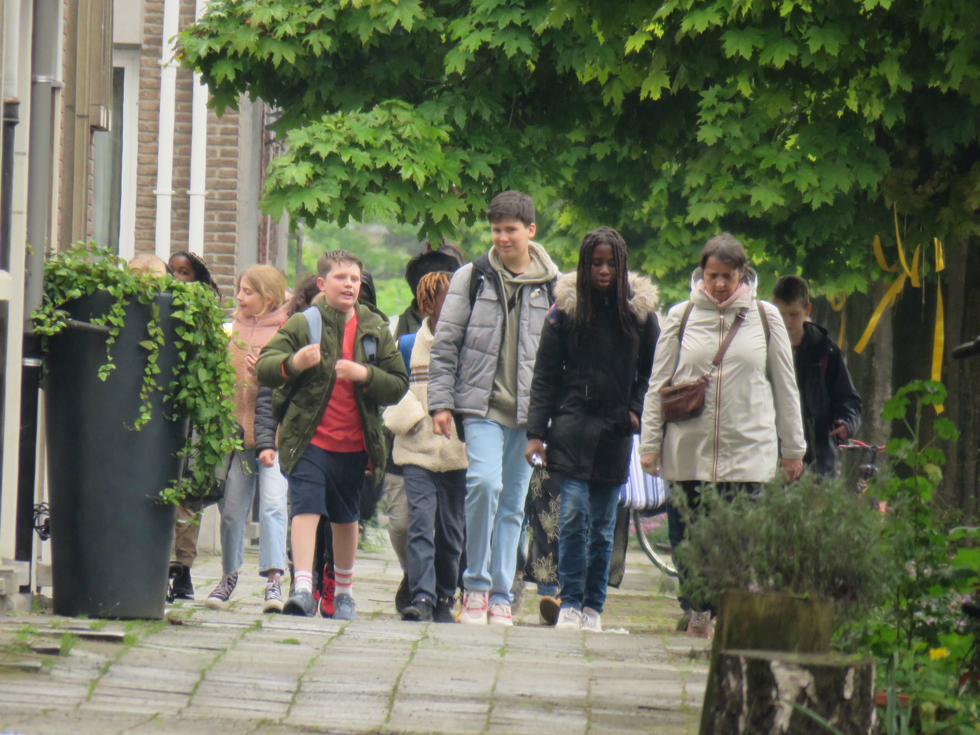 Vormelingen 2023 - Afsluitdag met zoektocht - Op weg naar de minigolf