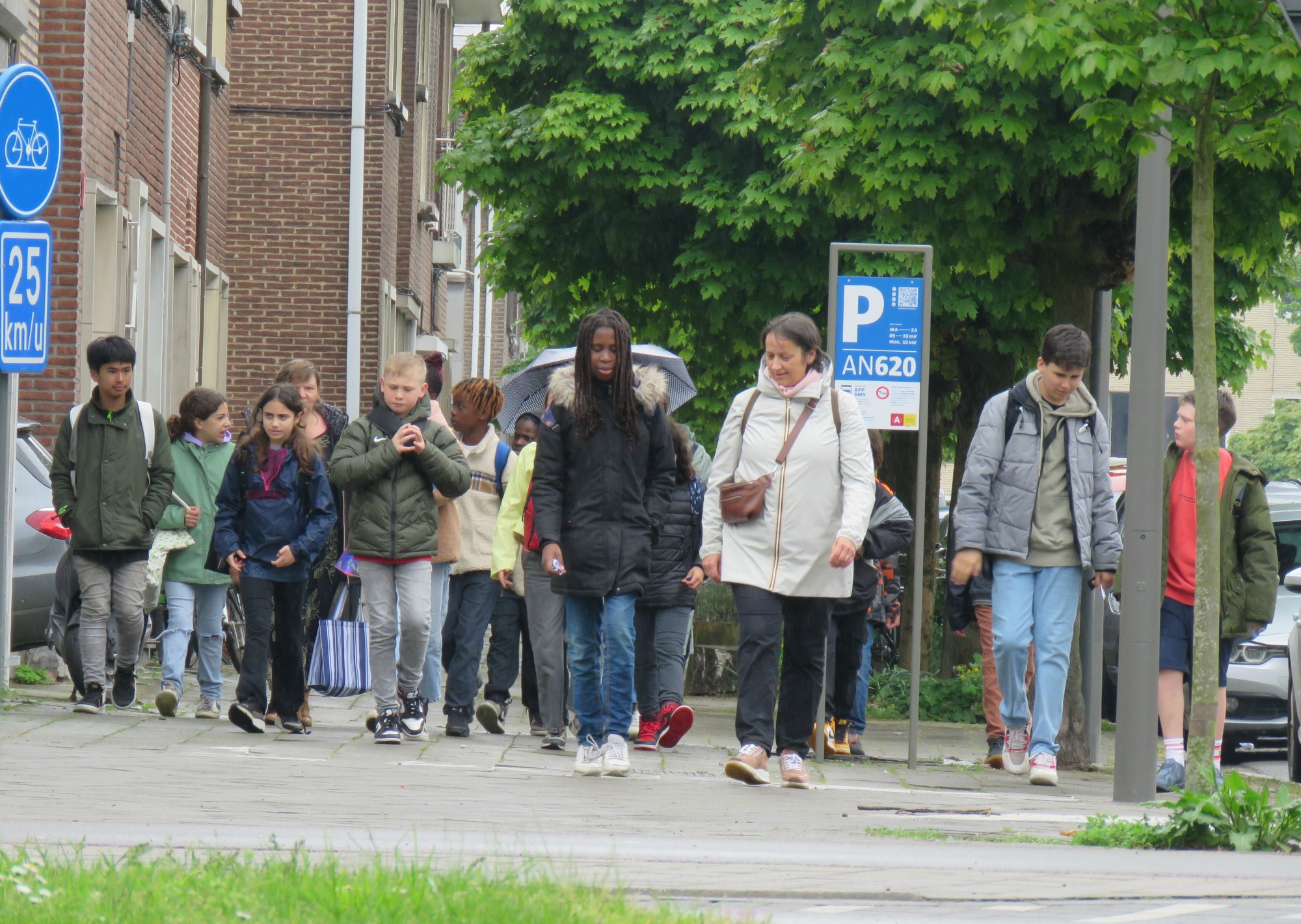 Vormelingen 2023 - Afsluitdag met zoektocht - Op weg naar de minigolf