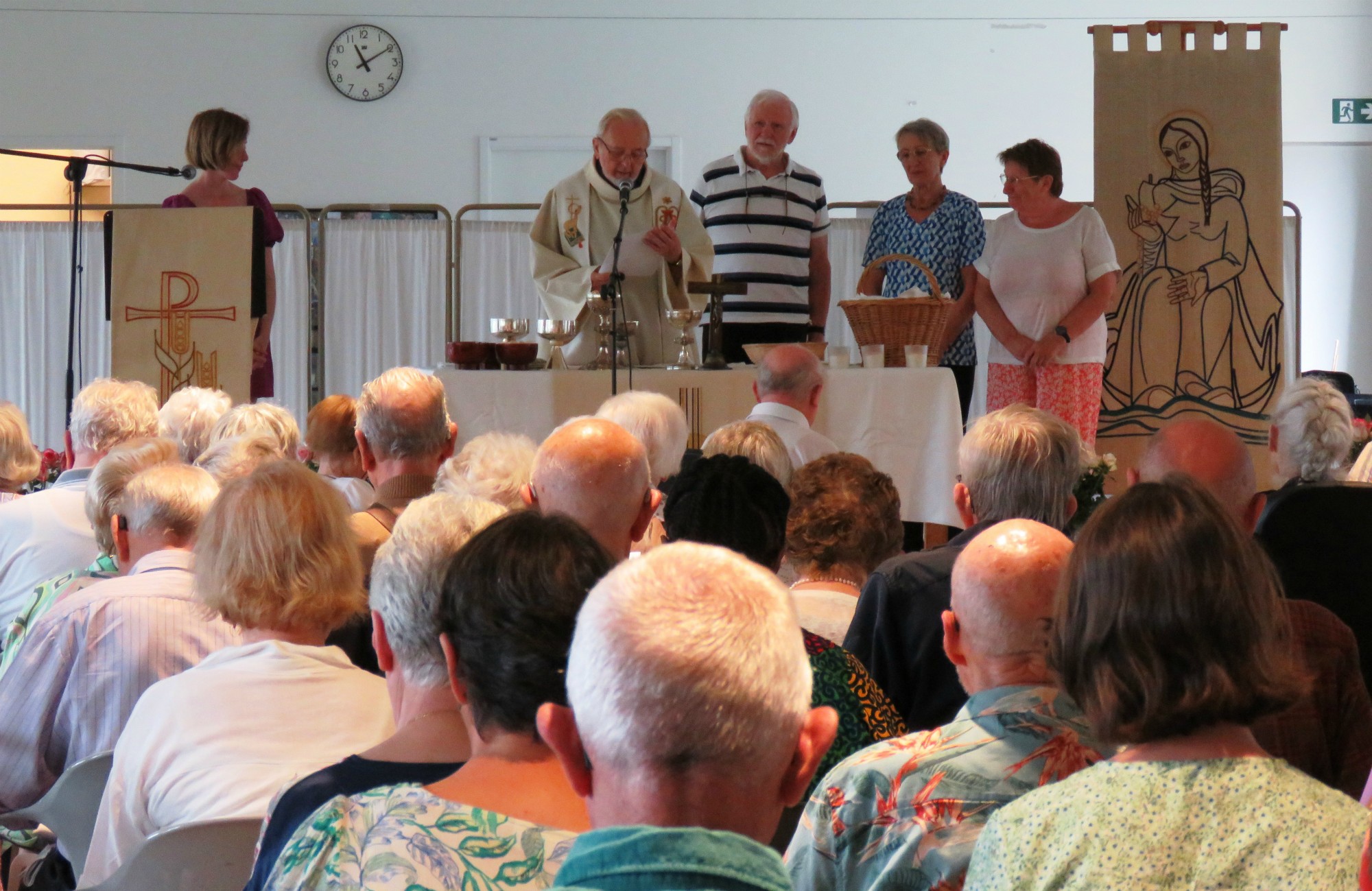 Moederdagviering | WZC Hof ter Schelde | Voorganger Paul Scheelen | Sint-Anna-ten-Drieënparochie, Antwerpen Linkeroever