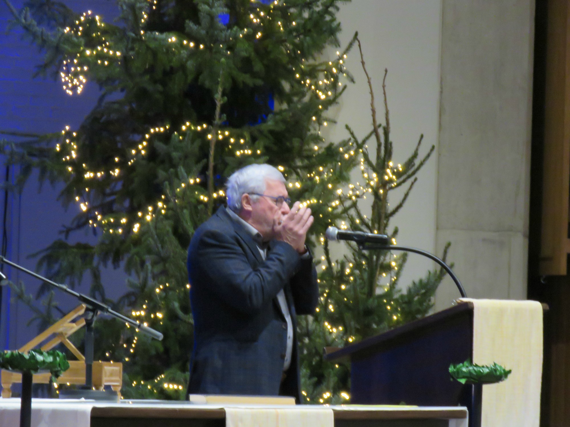 Stille Nacht op mondharmonica door Jan Van Noten