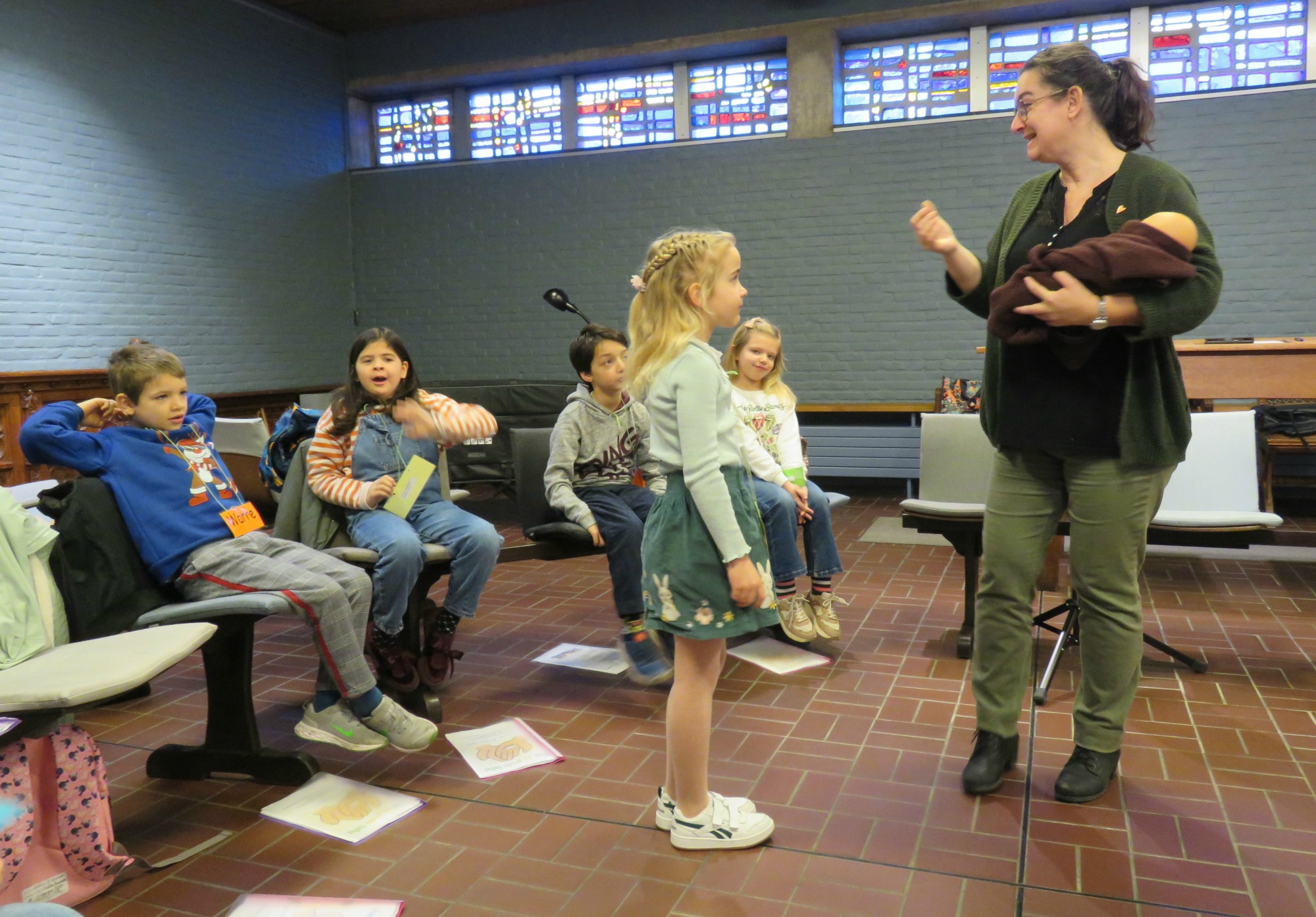 In de tempel was ook een oude profetes aanwezig