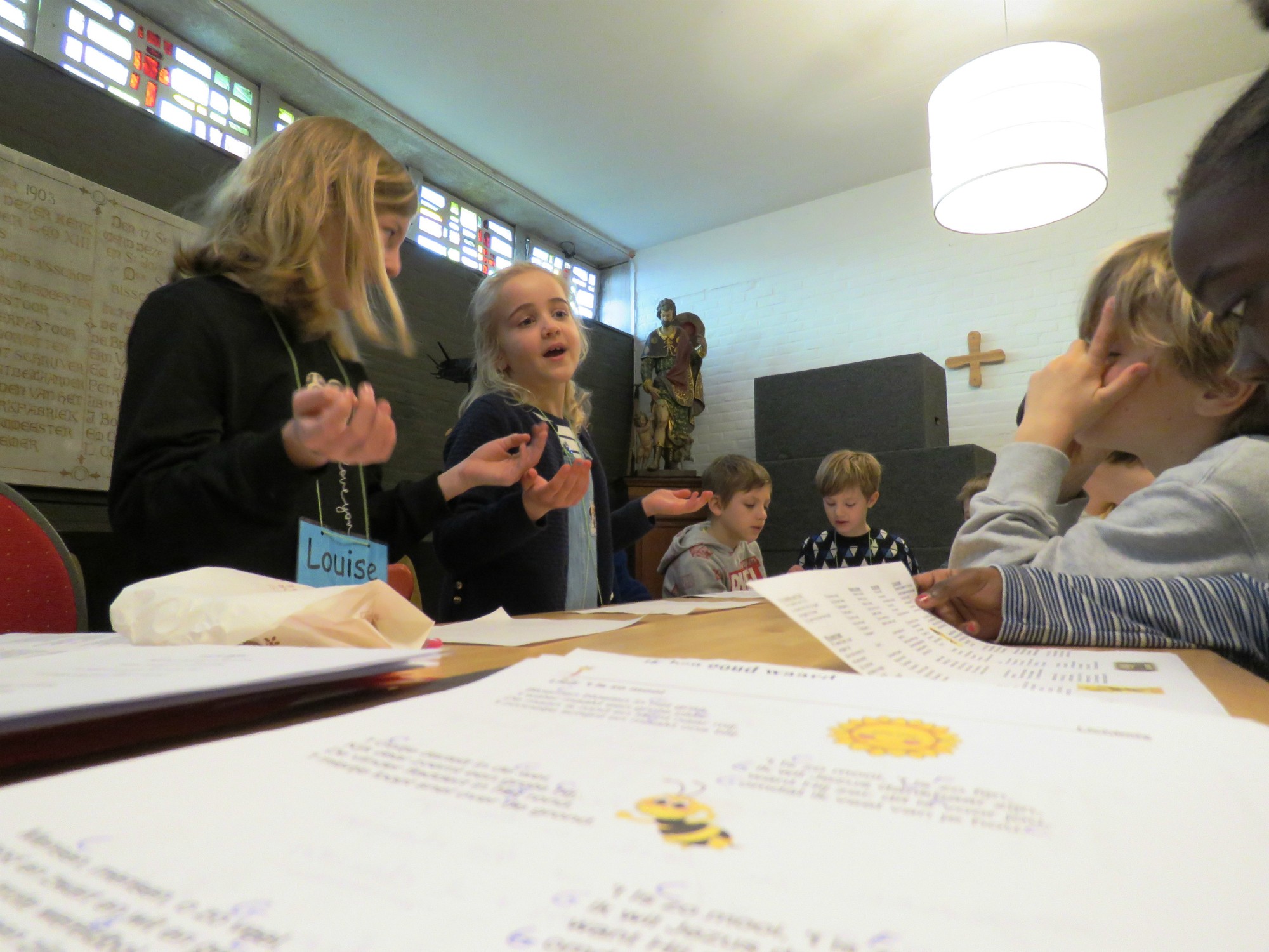 Pasen | Catechesemoment van de eerste communicanten