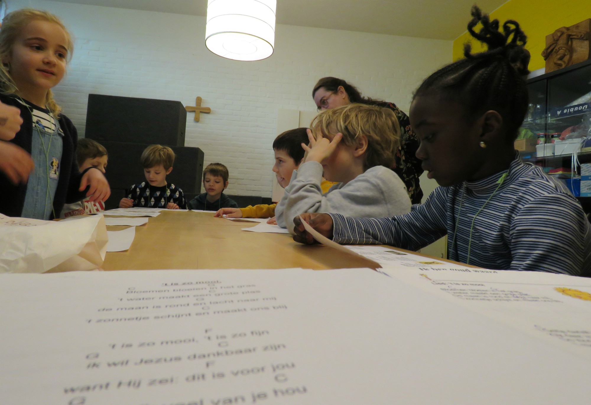 Pasen | Catechesemoment van de eerste communicanten