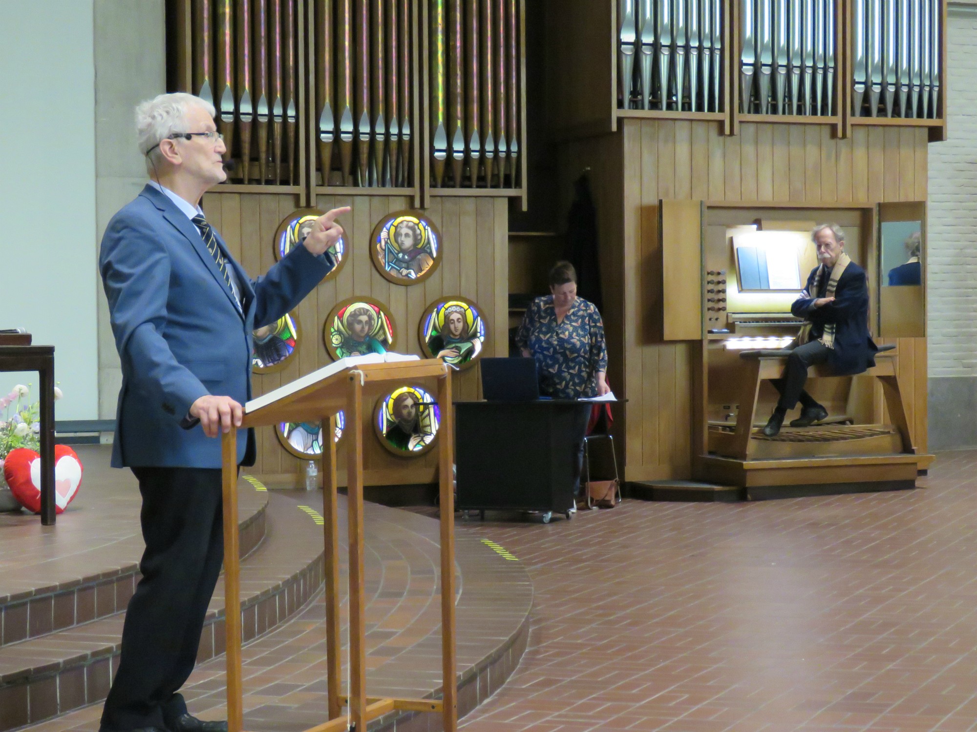 Wegwijzerviering - Evangelie en woordje na het het evangelie door Marc Tassier