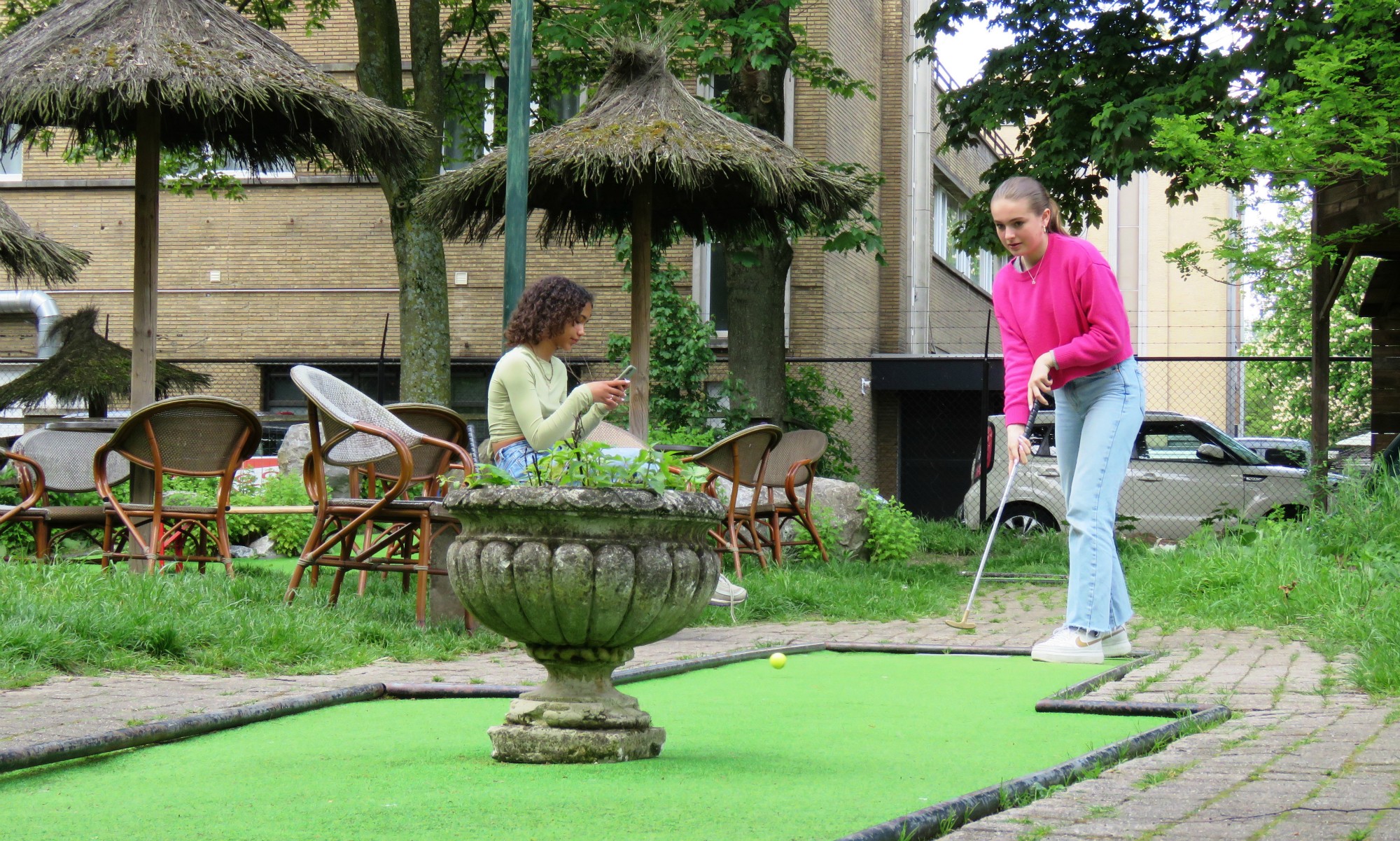 Afsluitdag vormelingen - Minigolf en iets eten en drinken