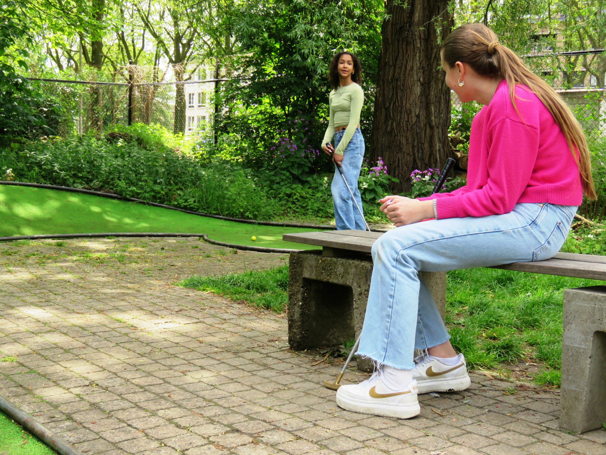 Afsluitdag vormelingen - Minigolf en iets eten en drinken