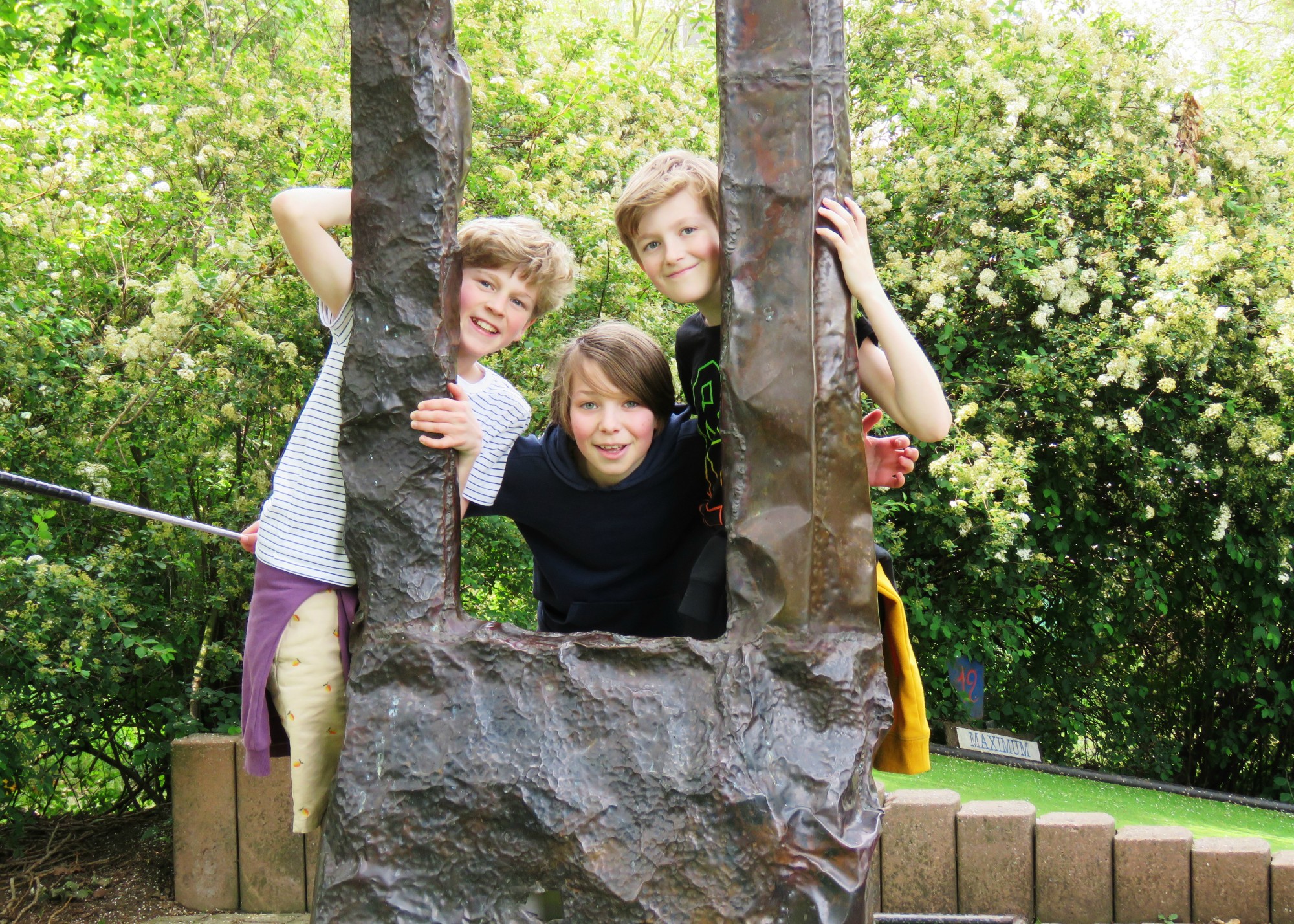 Afsluitdag vormelingen - Minigolf en iets eten en drinken