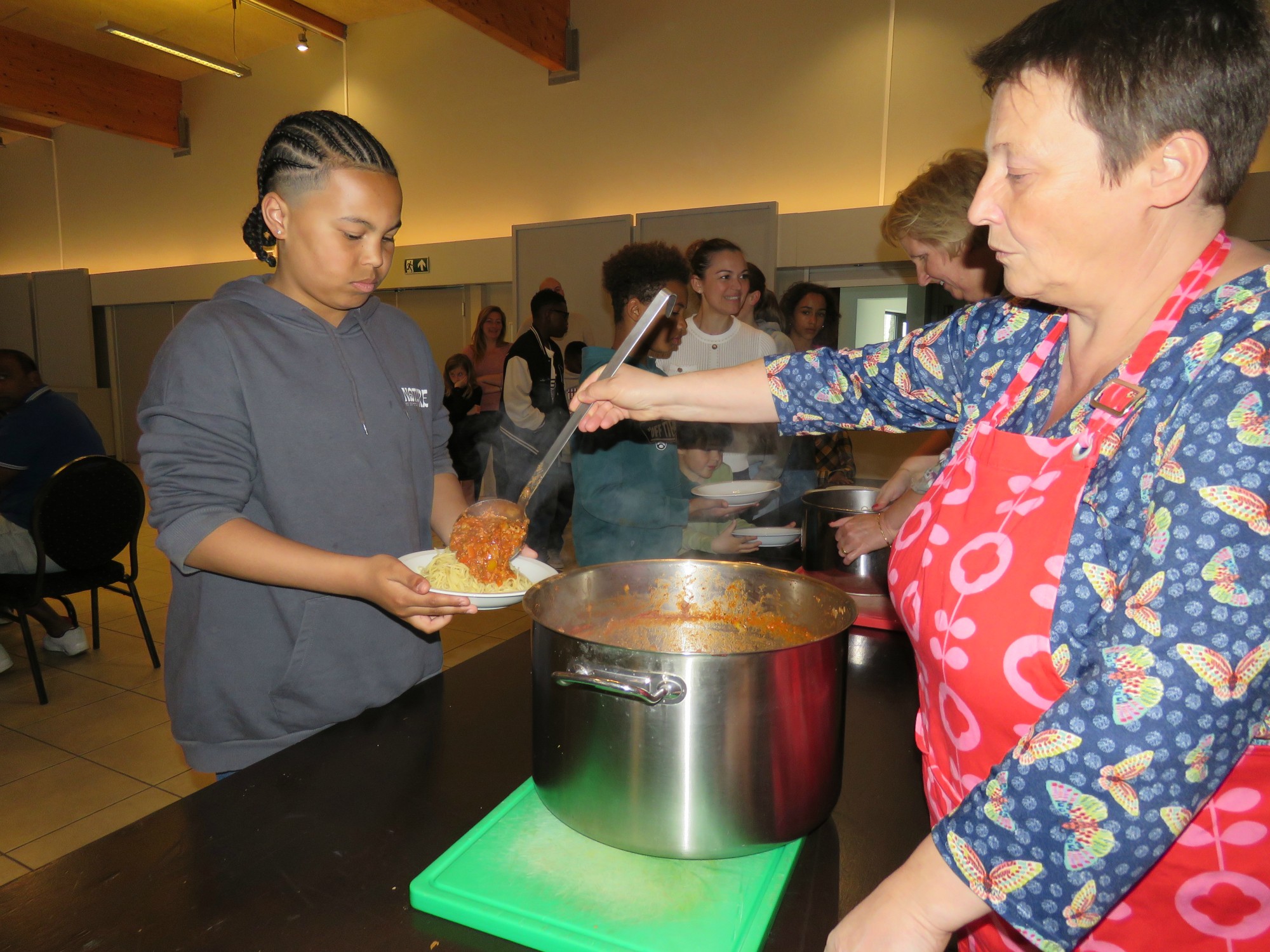 Afsluitdag vormelingen 2024 - Spaghetti-avond in het Sint-Anneke Centrum